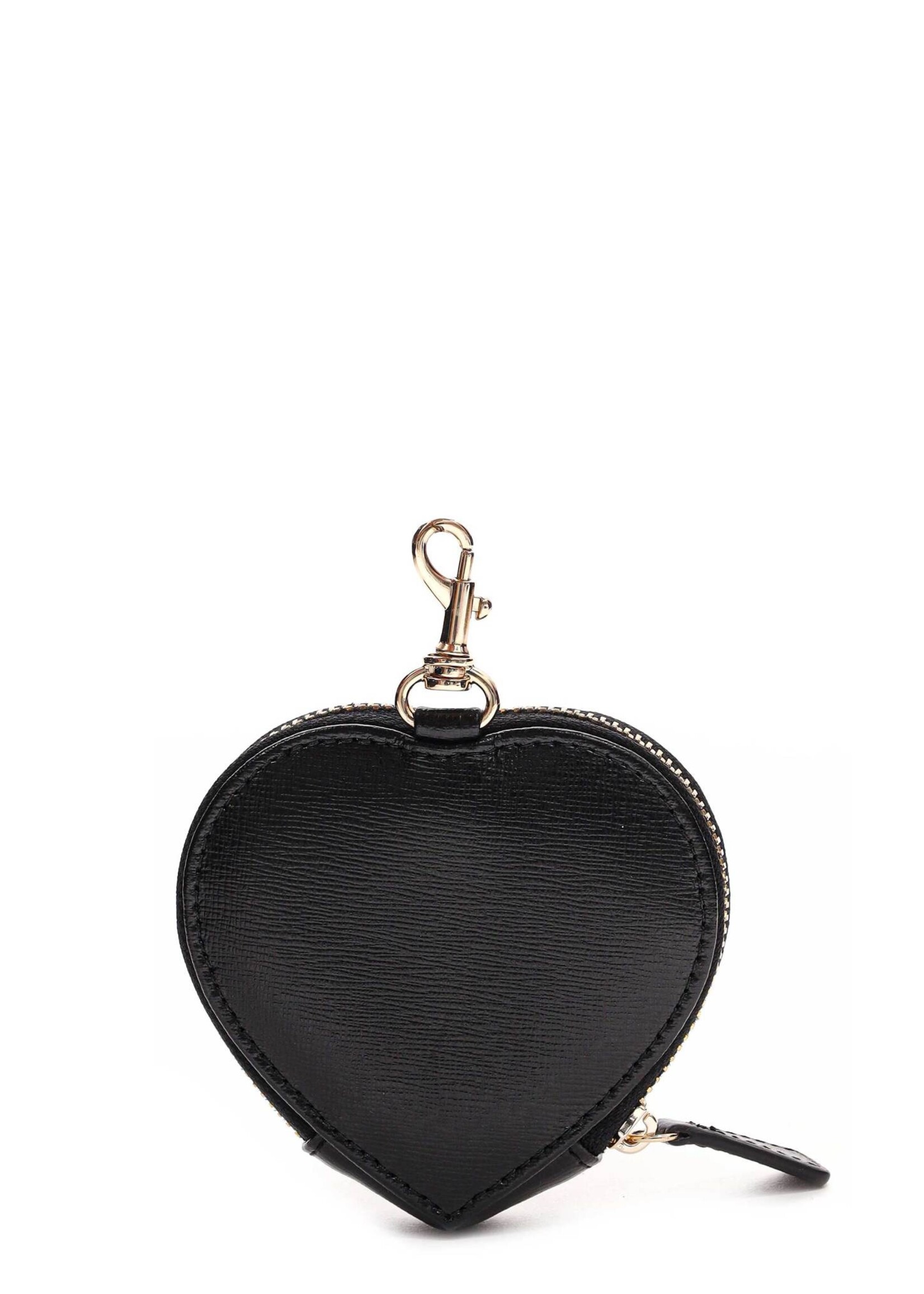 Núnoo Heart Coin Pocket Florence Black w. Gold