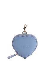 Núnoo Heart Coin Pocket Florence Sea Red Stich