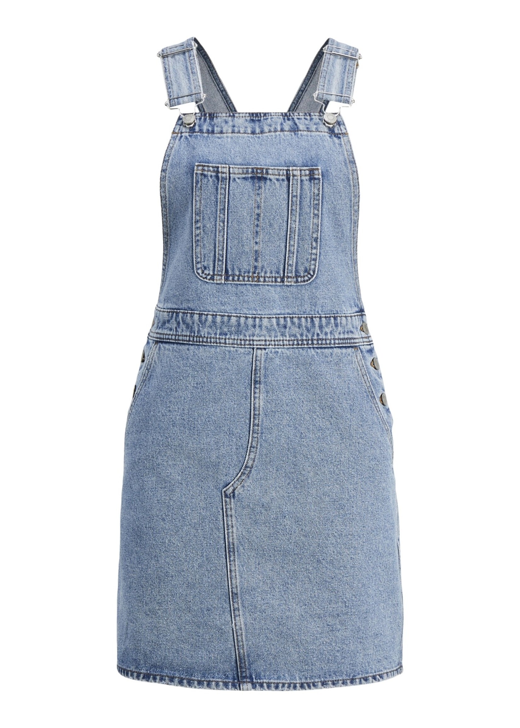 JJXX JXTESSA OVERALL DRESS - MEDIUM BLUE DENIM