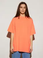 Stieglitz Garment Dyed Oversized T-shirt - Orange