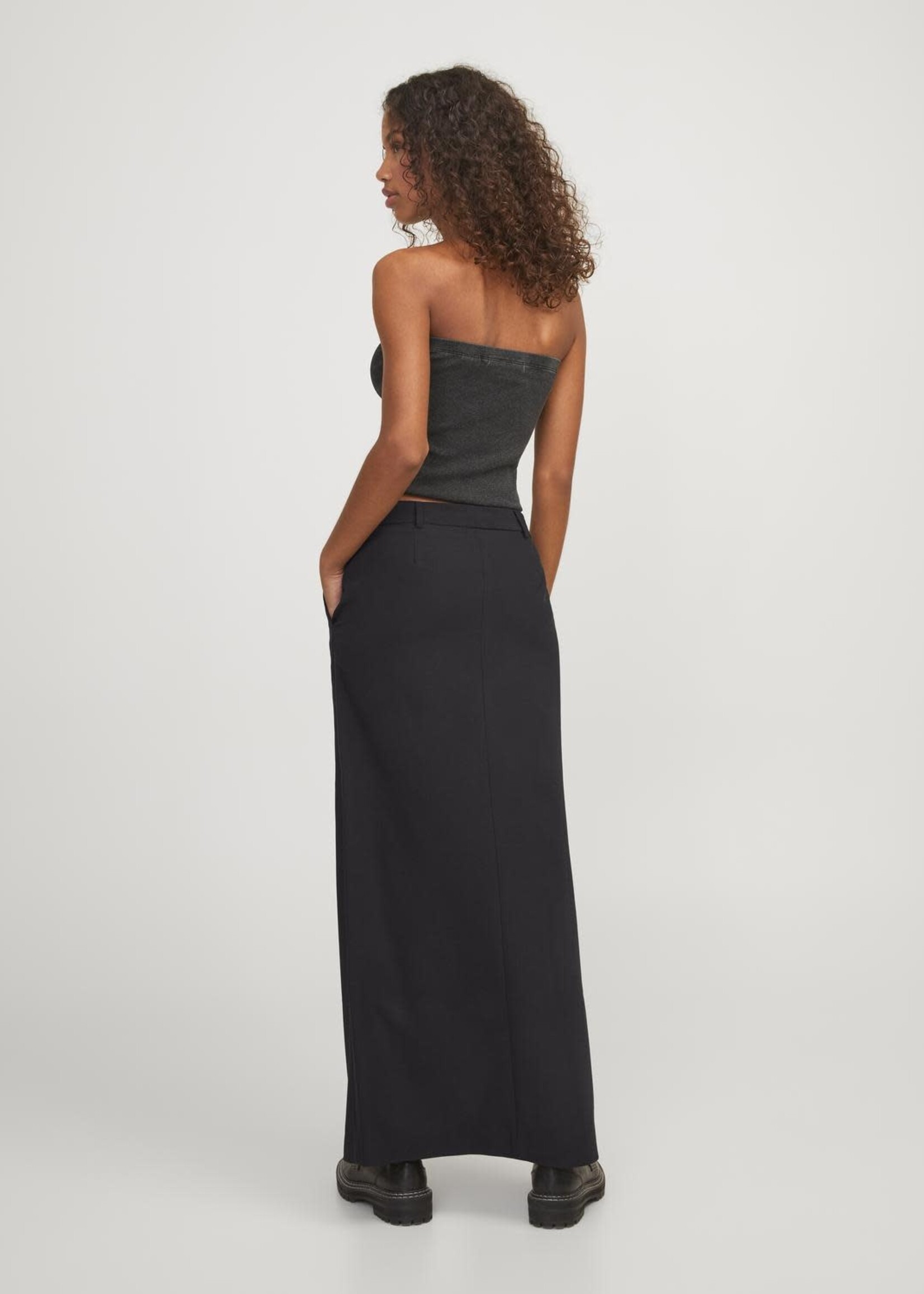 JJXX JXMARY MW LONG SKIRT - BLACK