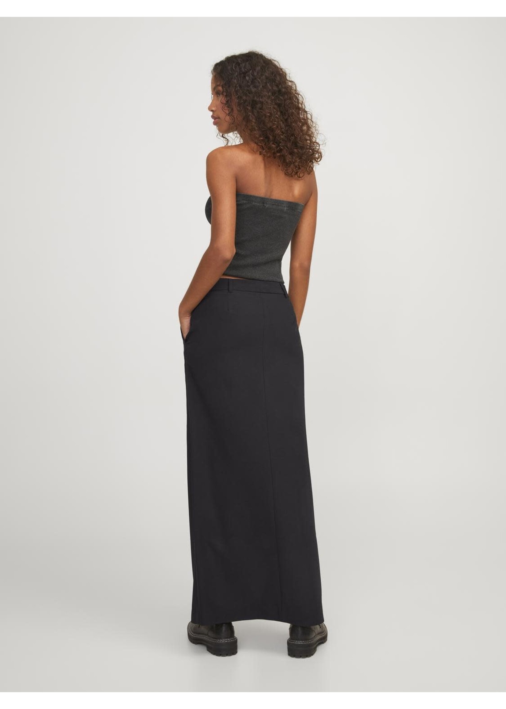 JJXX JXMARY MW LONG SKIRT - BLACK