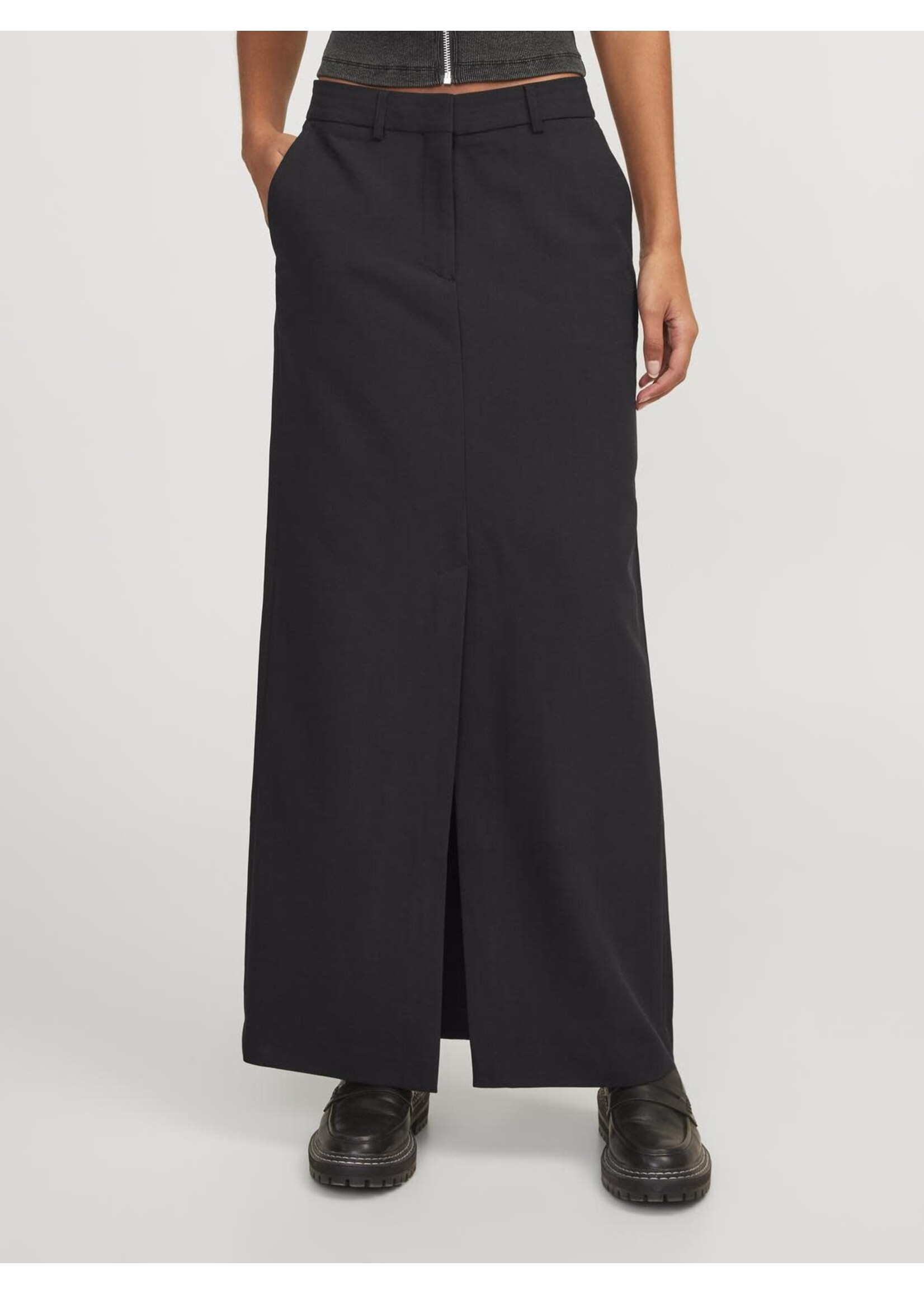 JJXX JXMARY MW LONG SKIRT - BLACK
