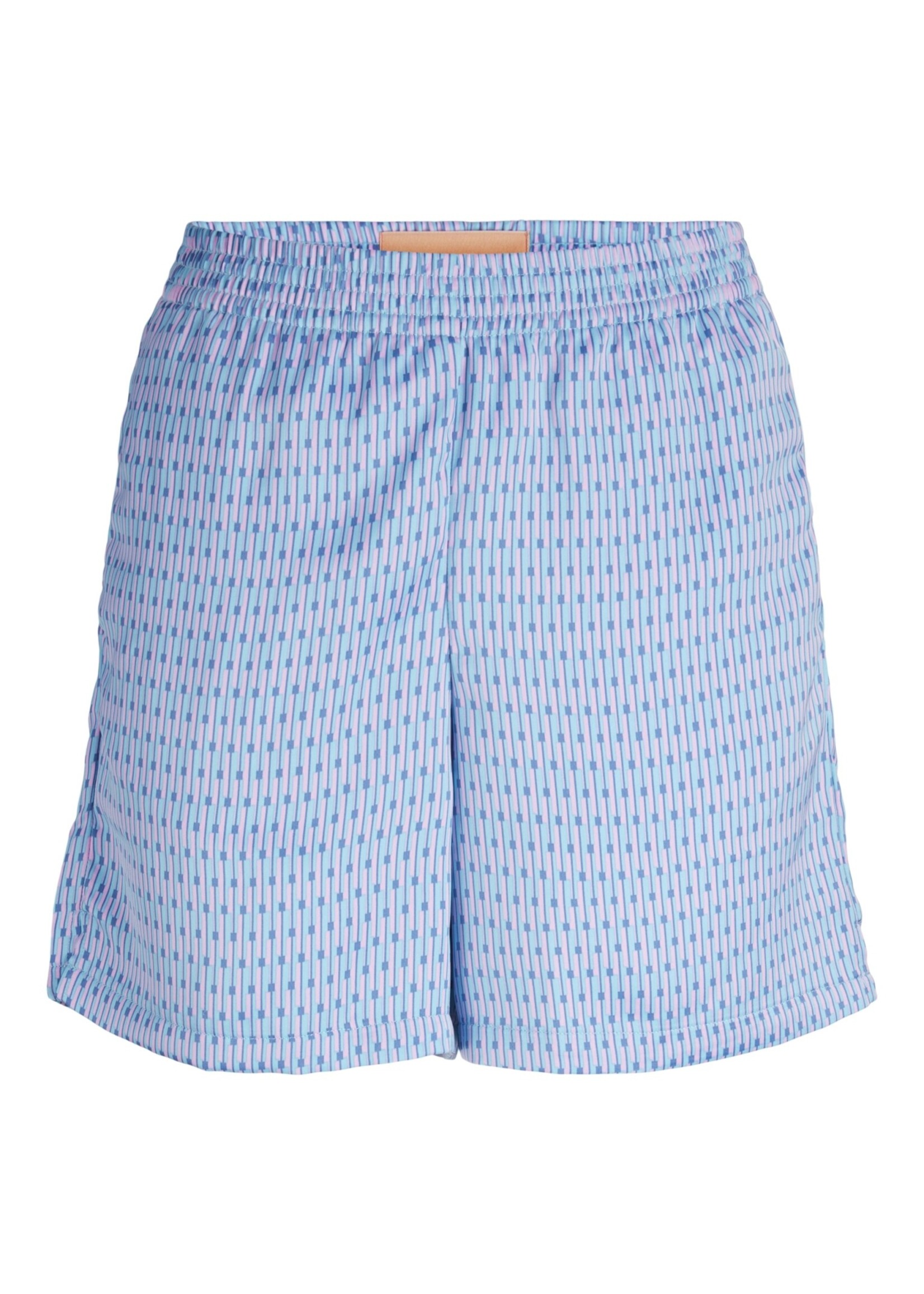 JXAMY SATIN SHORTS - SILVER LAKE BLUE