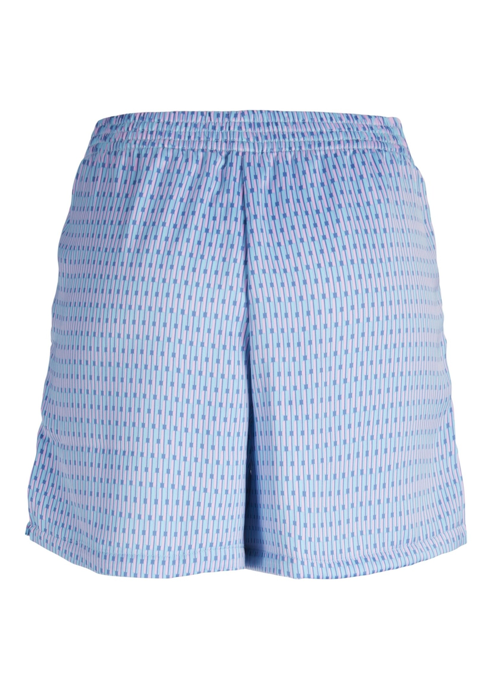 JXAMY SATIN SHORTS - SILVER LAKE BLUE
