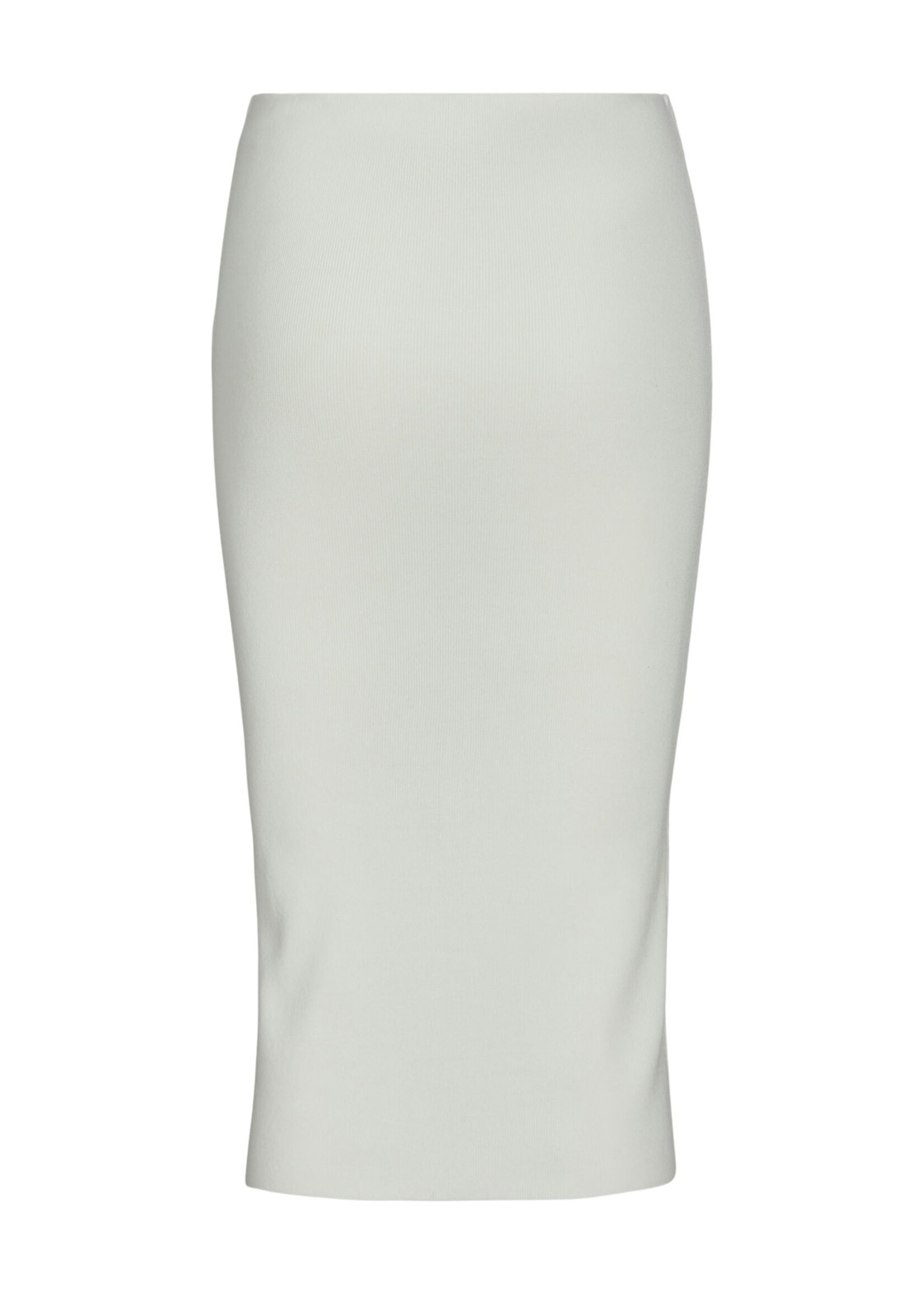 JXDAHLIA SKIRT KNIT - CLOUD DANCER