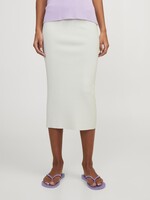 JXDAHLIA SKIRT KNIT - CLOUD DANCER