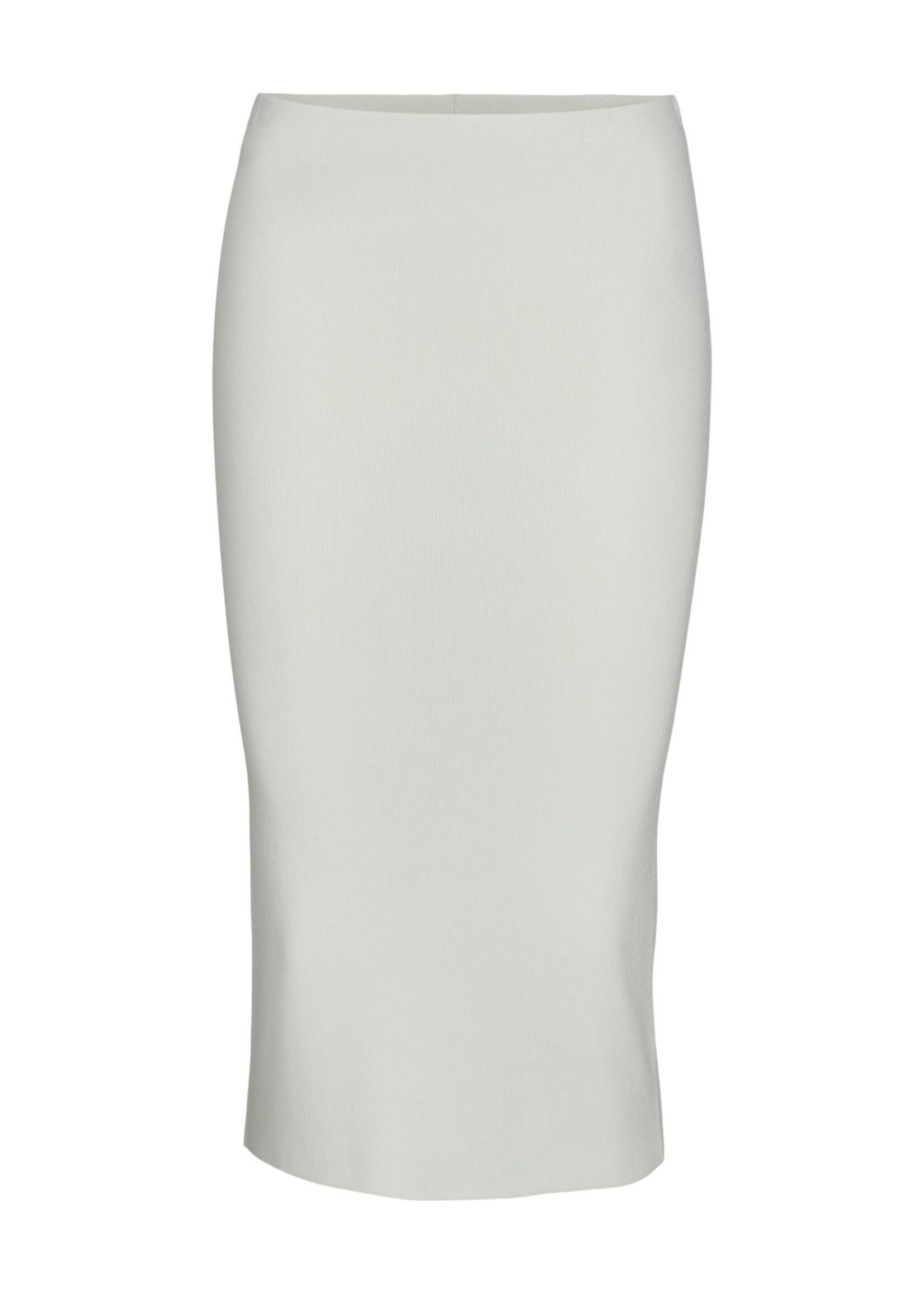 JXDAHLIA SKIRT KNIT - CLOUD DANCER