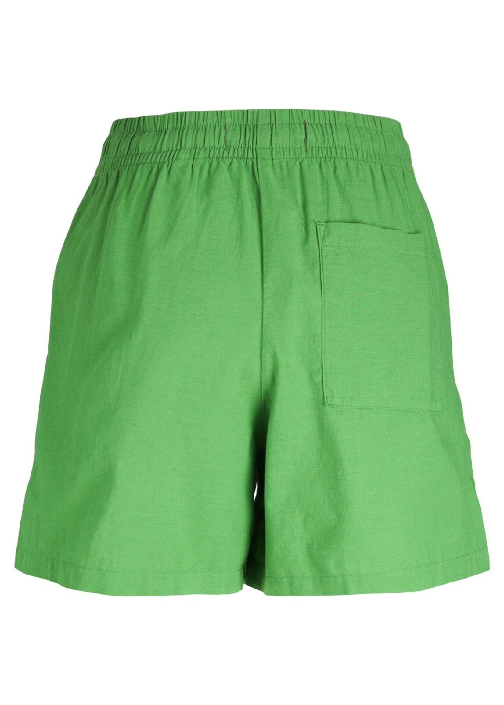 JJXX JXAMY LINEN BLEND SHORTS - MEDIUM GREEN