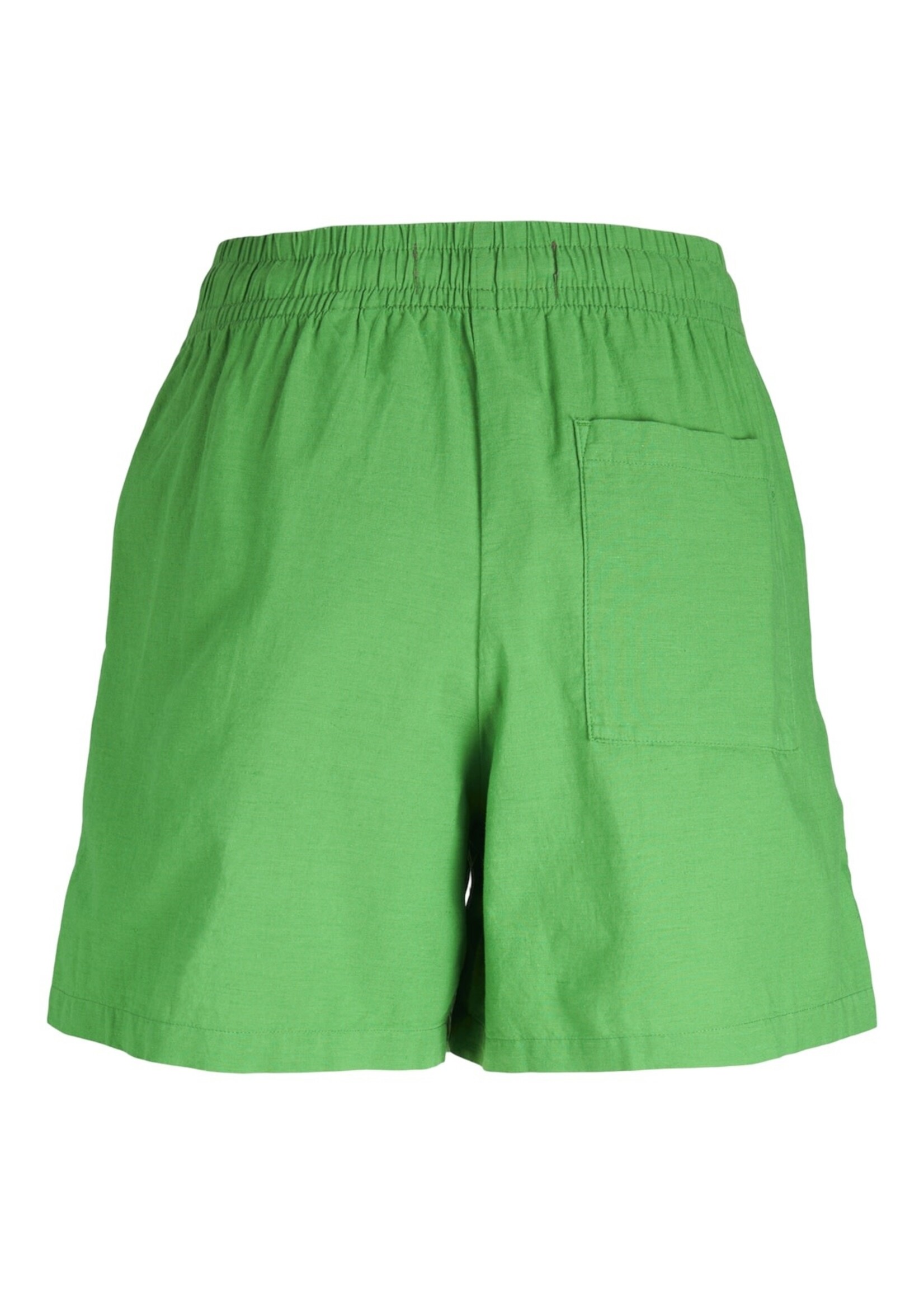 JJXX JXAMY LINEN BLEND SHORTS - MEDIUM GREEN