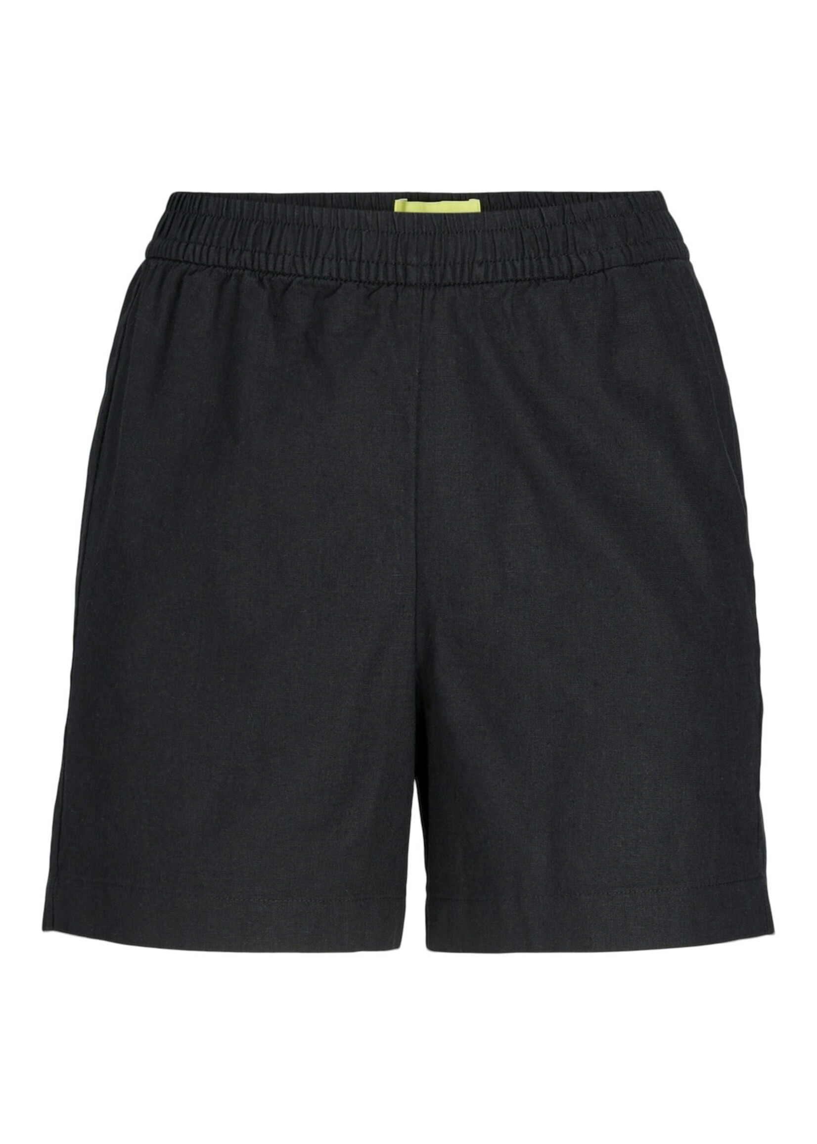 JJXX JXPOPPY LINEN HW SHORTS - BLACK