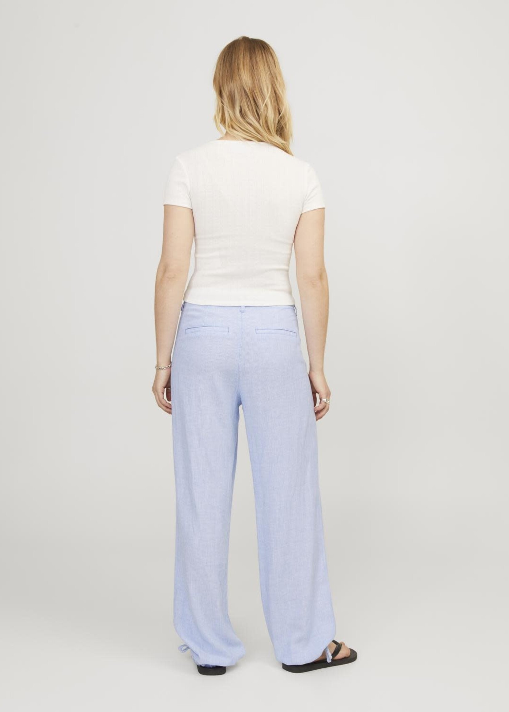 JJXX JXRAYA LINEN MX PANT - SILVER LAKE BLUE