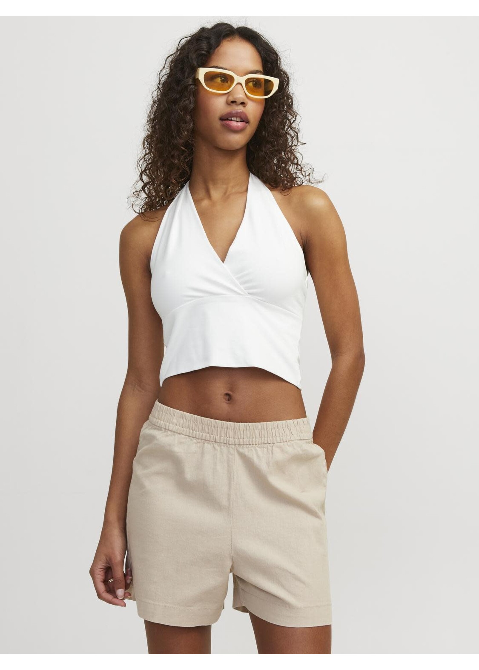 JJXX JXLORELEI HALTER TOP - BLANC DE BLANC