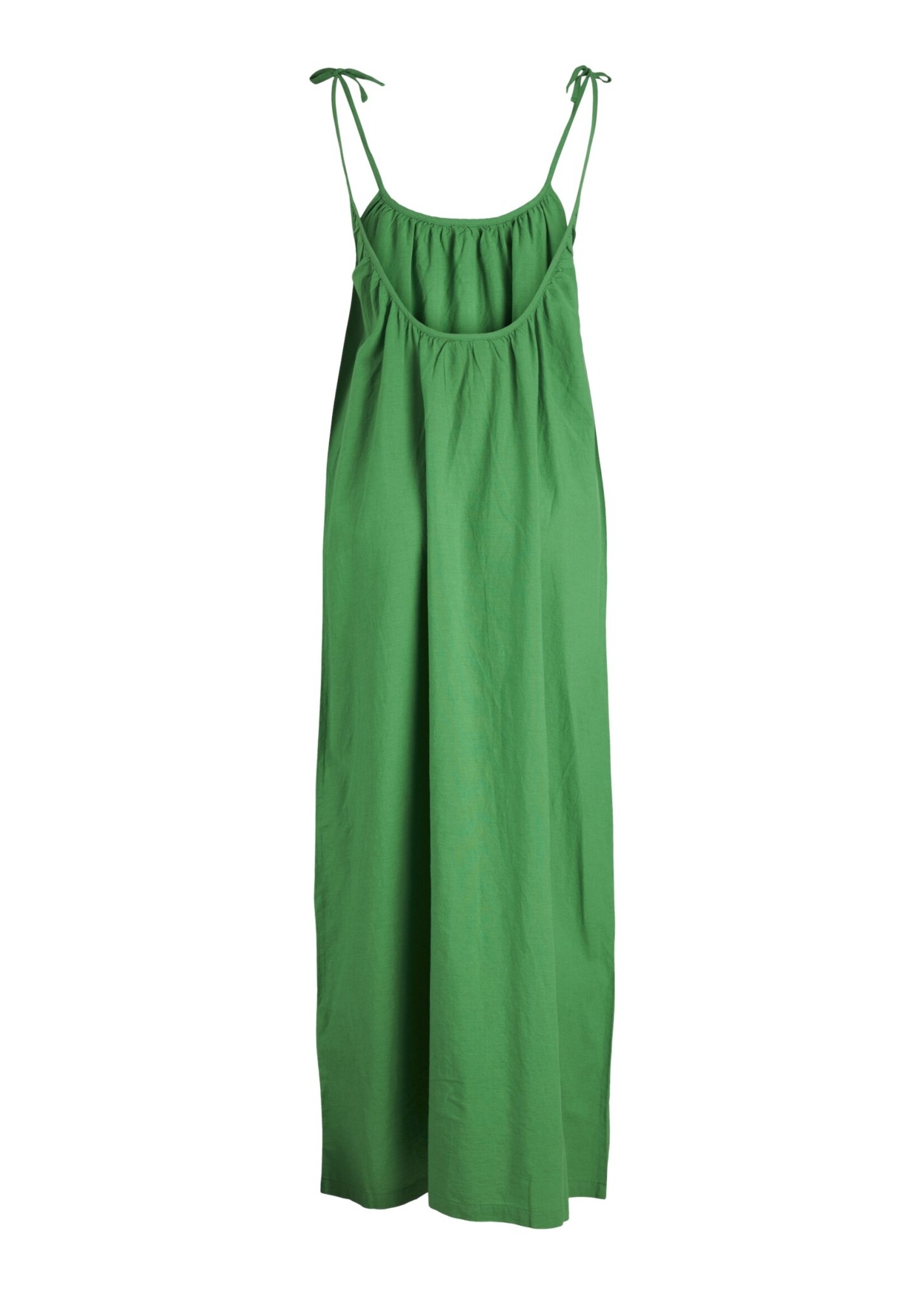 JJXX JXKARLA LINEN BLEND LONG DRESS - MEDIUM GREEN