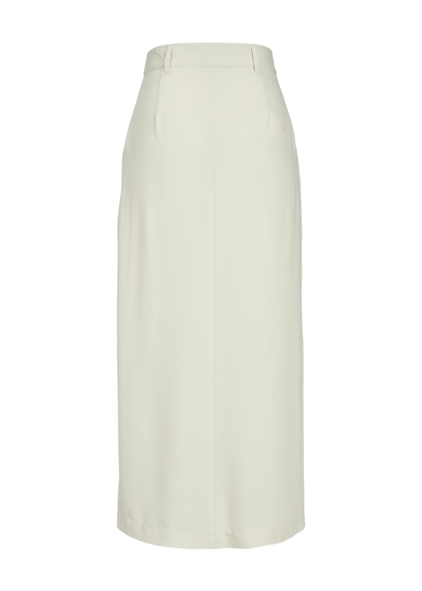JXMARY MW LONG SKIRT - BONE WHITE