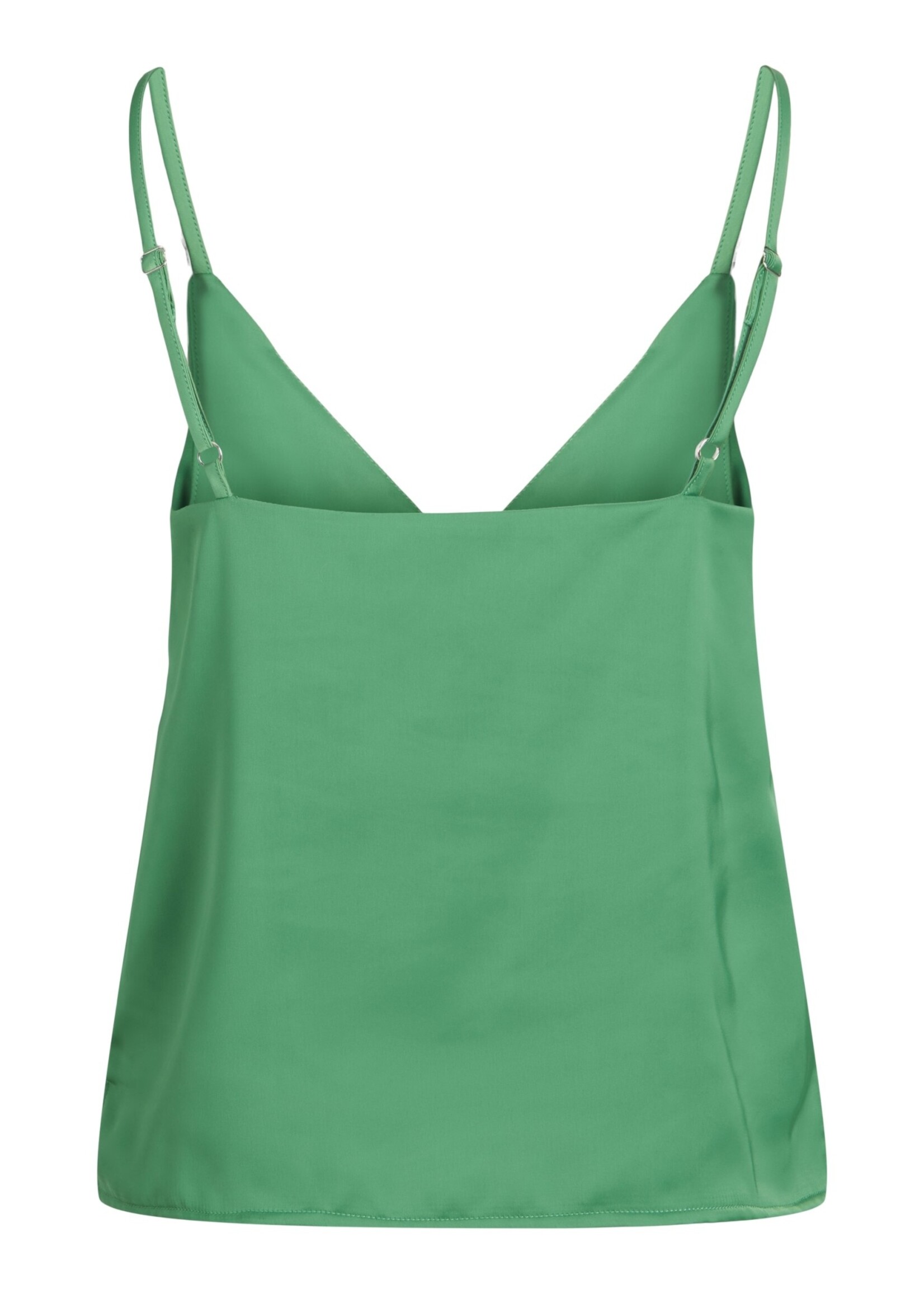 JJXX JXMALIA SATIN TOP - MEDIUM GREEN