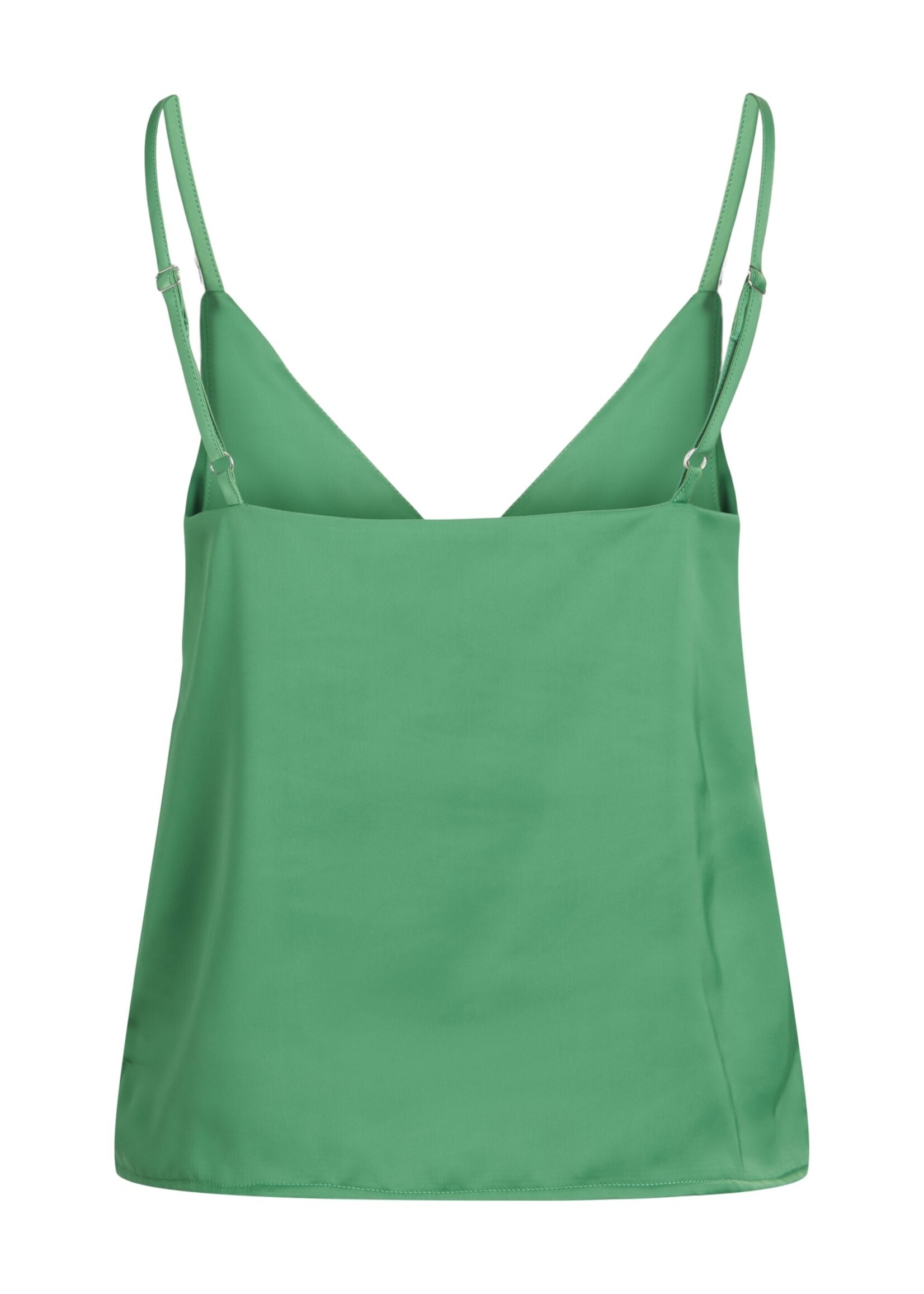 JJXX JXMALIA SATIN TOP - MEDIUM GREEN