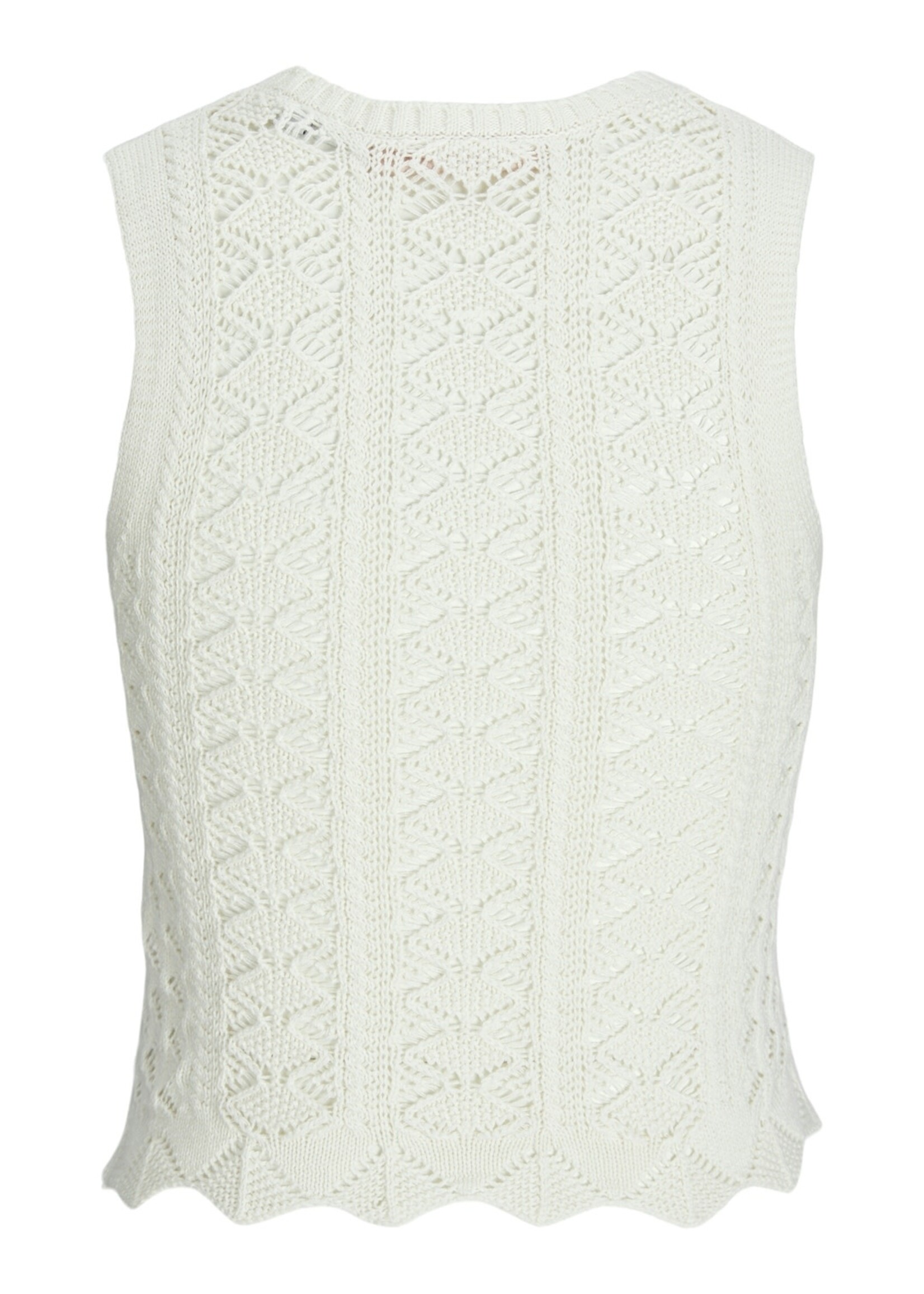 JJXX JXZURI TOP KNIT - VANILLA ICE