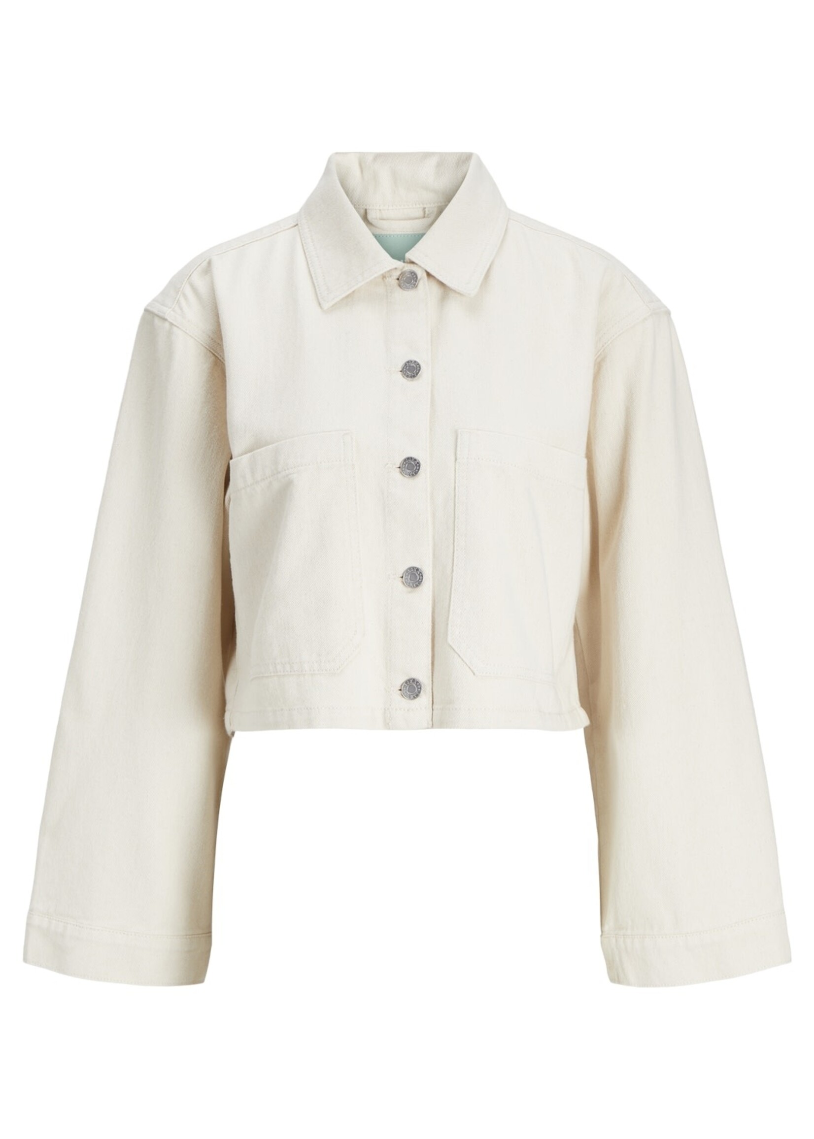 JJXX JXDORA COMFORT LS OVERSHIRT - WHITE DENIM