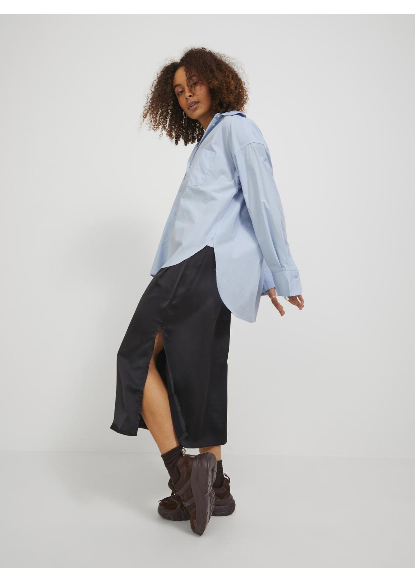 JXJAMIE POPLIN SHIRT - CASHMERE BLUE