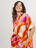 JJXX JXGRACE SATIN SHIRT - BLEACHED APRICOT