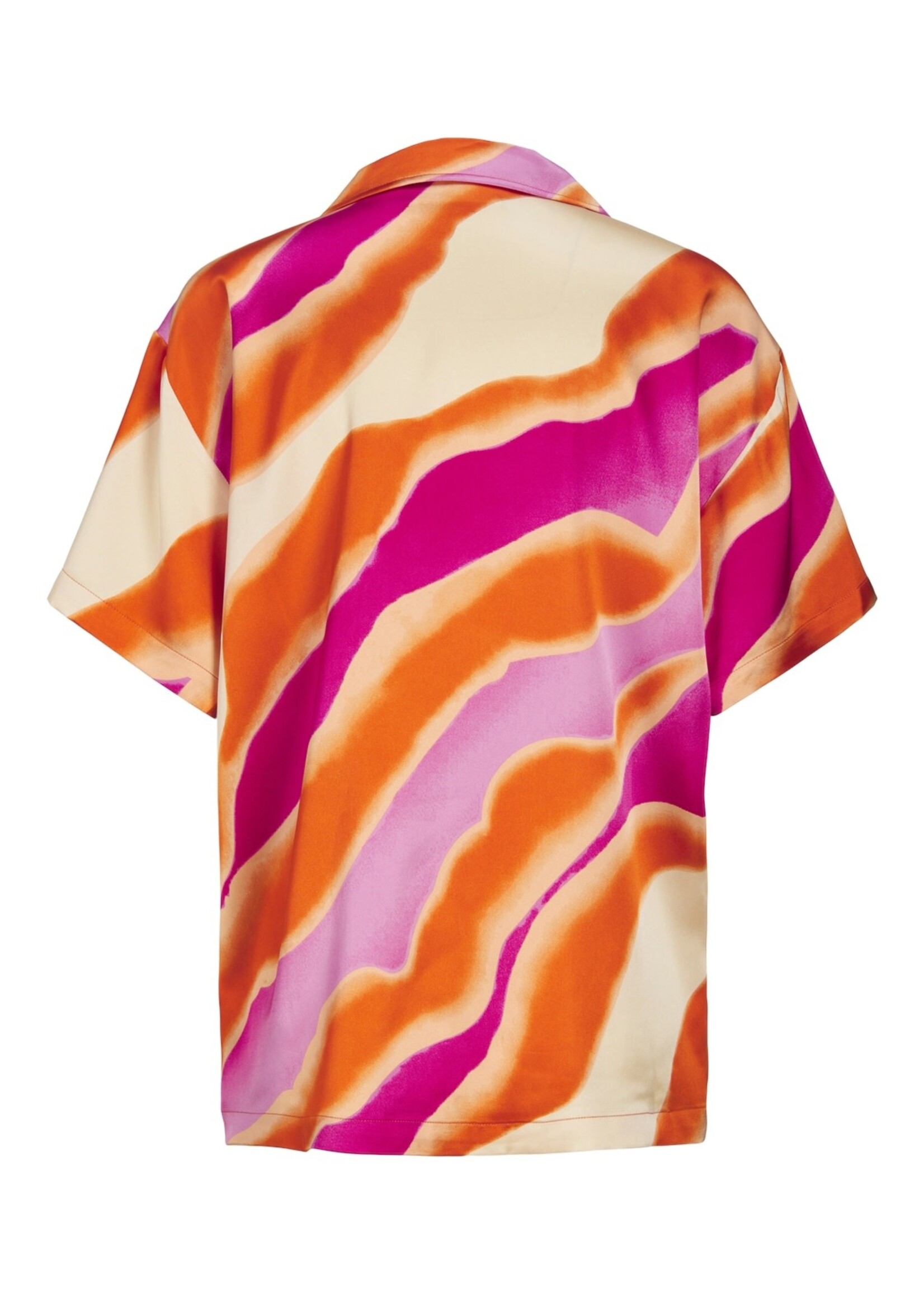 JJXX JXGRACE SATIN SHIRT - BLEACHED APRICOT