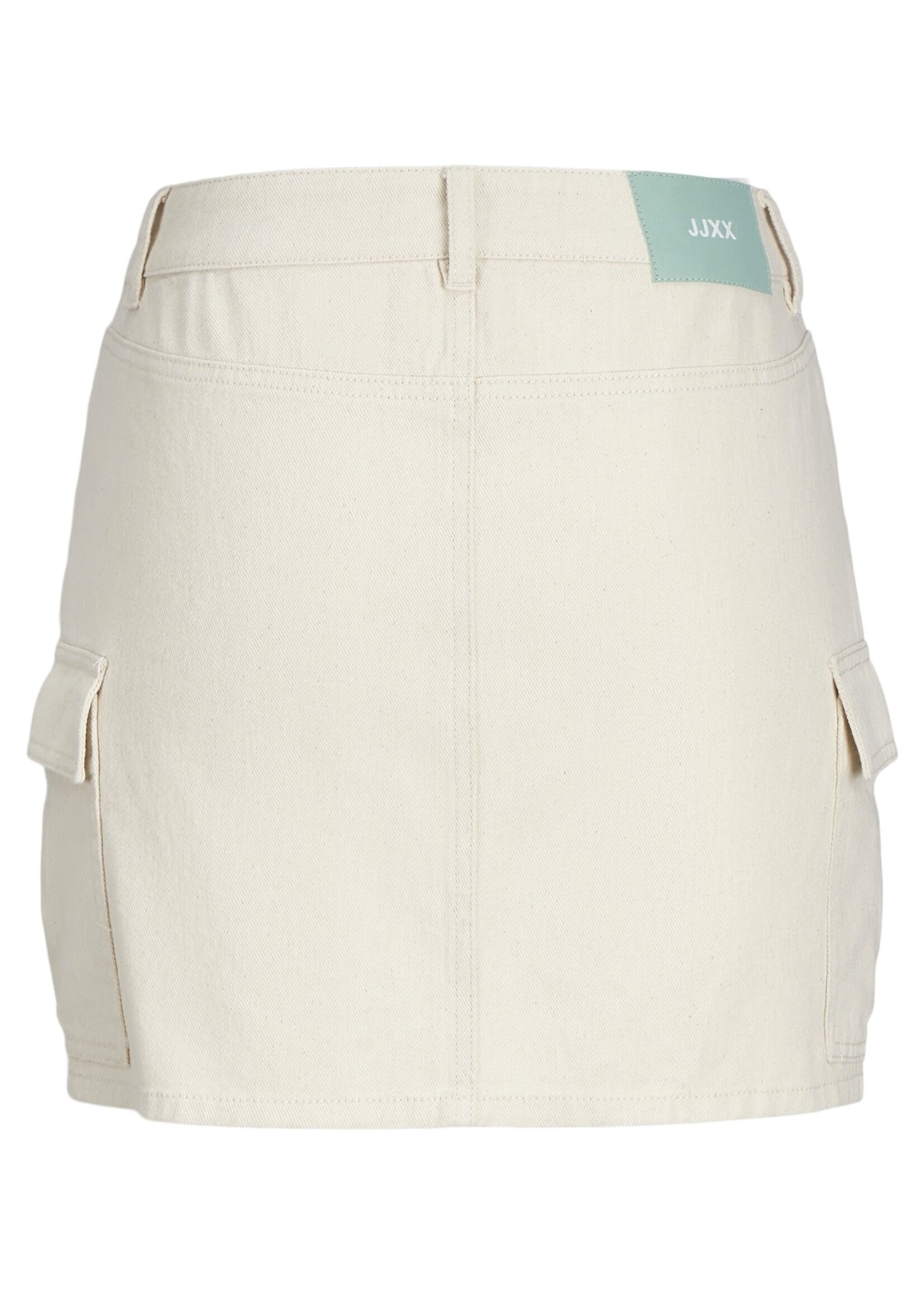 JJXX JXIRIS MINI HW CARGO SKIRT - WHITE DENIM