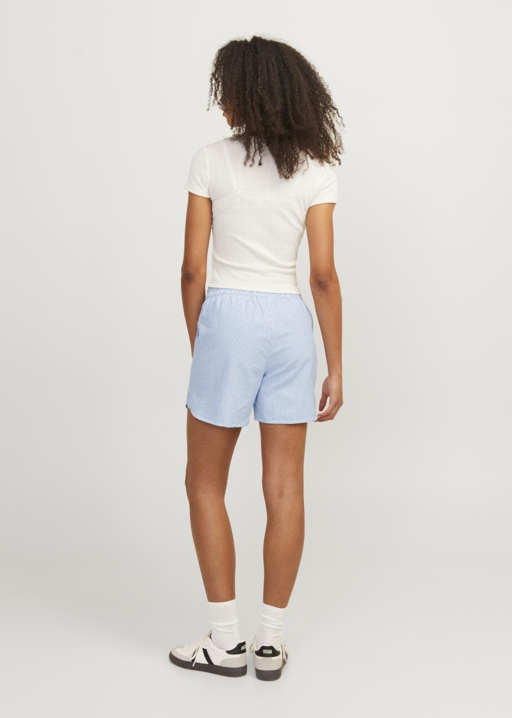 JJXX JXSIVA OXFORD SHORTS - SILVER LAKE BLUE