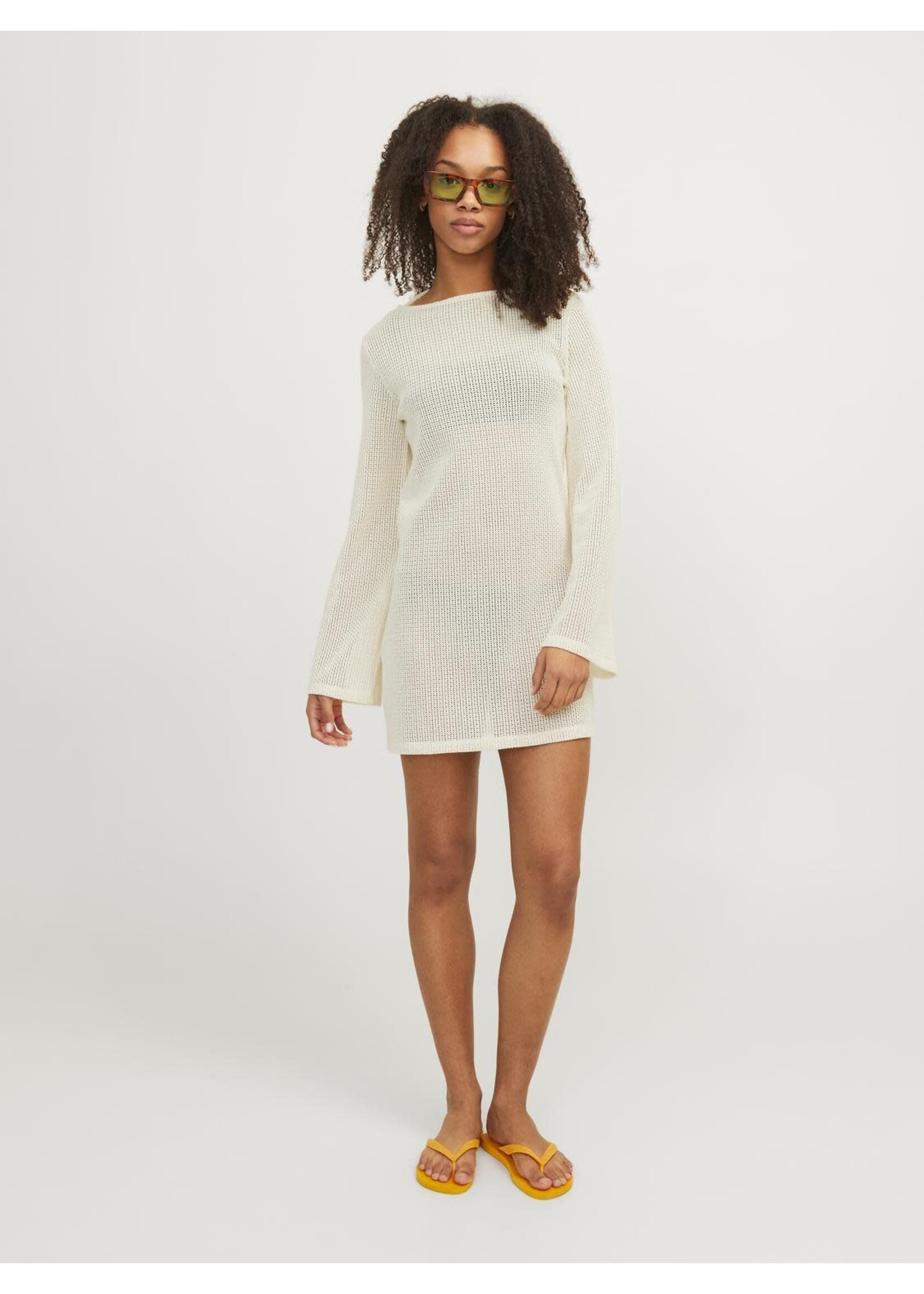 JJXX JXGRACE REG DRESS - VANILLA ICE