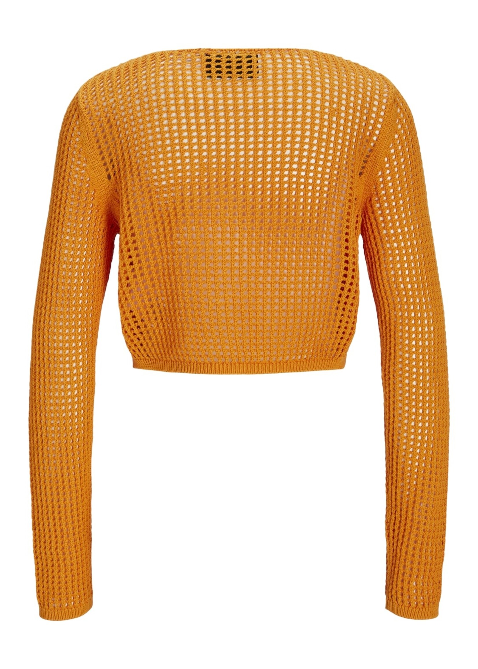 JJXX JXPRESLEY BOAT NECK KNIT - APRICOT