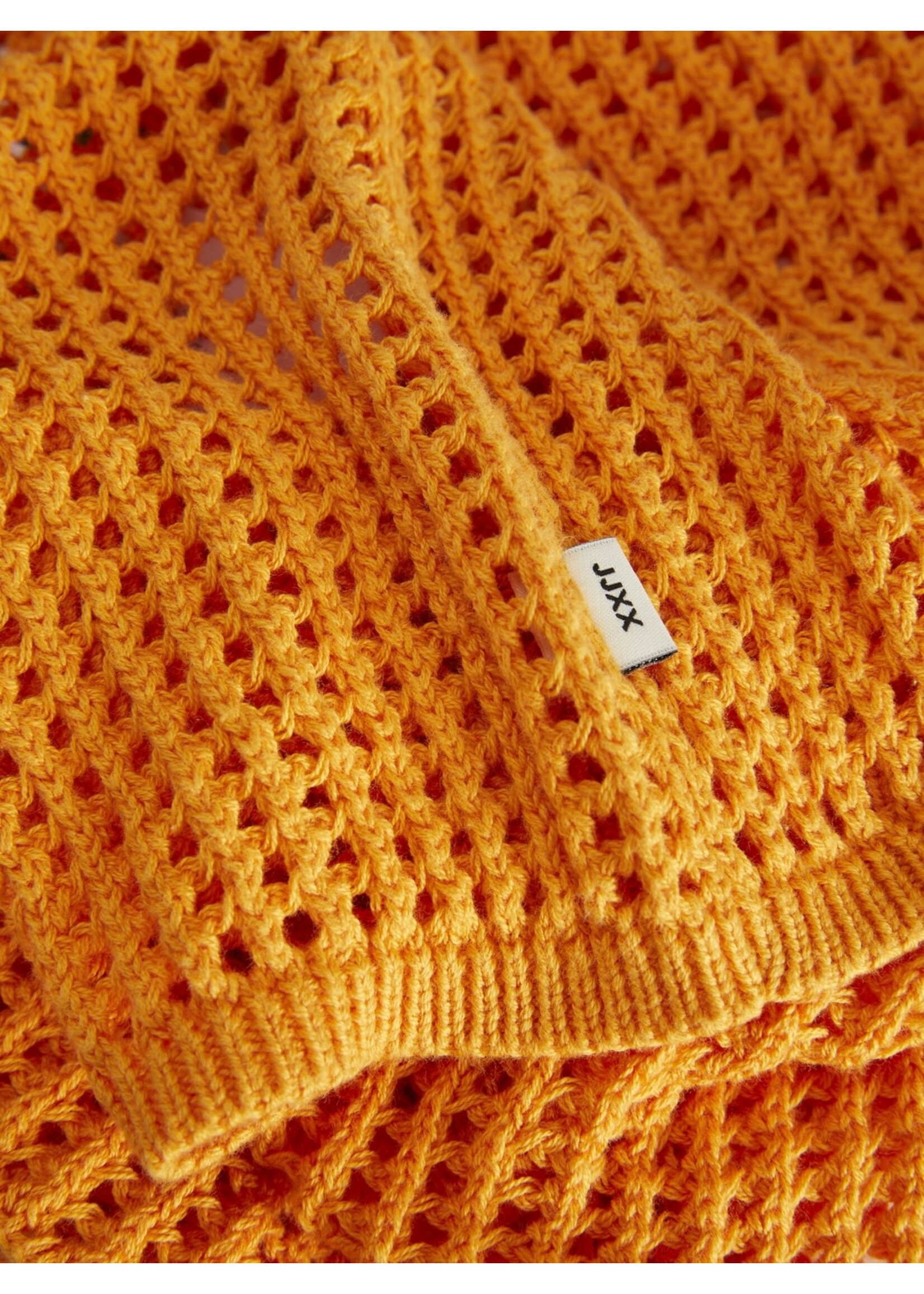 JJXX JXPRESLEY BOAT NECK KNIT - APRICOT