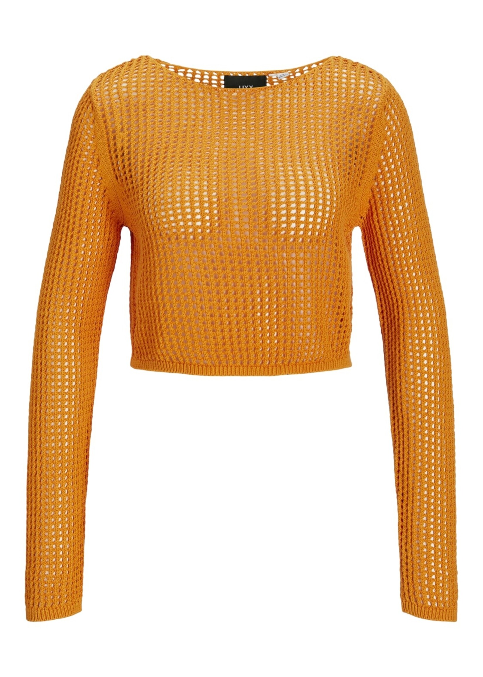 JJXX JXPRESLEY BOAT NECK KNIT - APRICOT