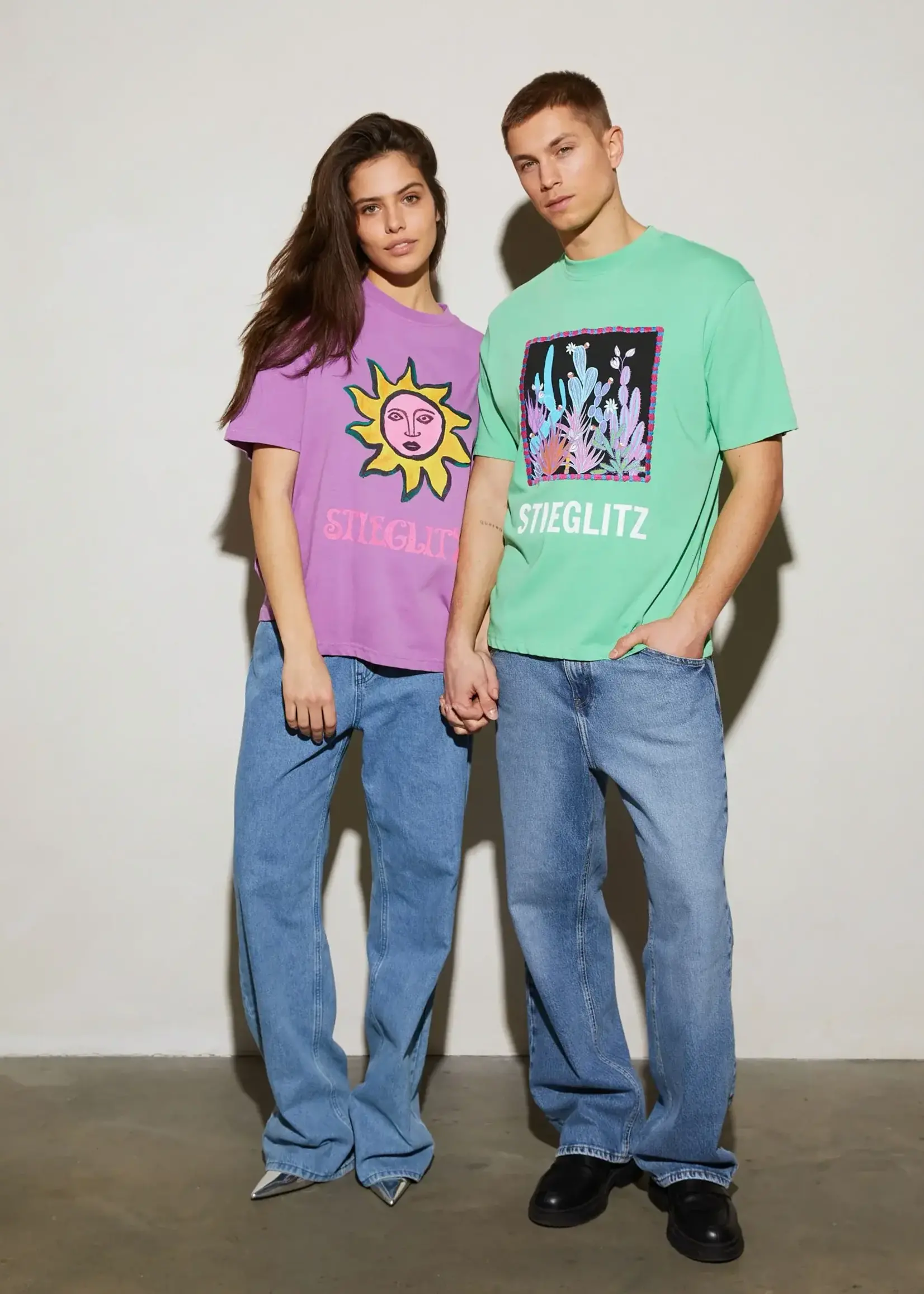 Stieglitz Sol T-shirt - Purple
