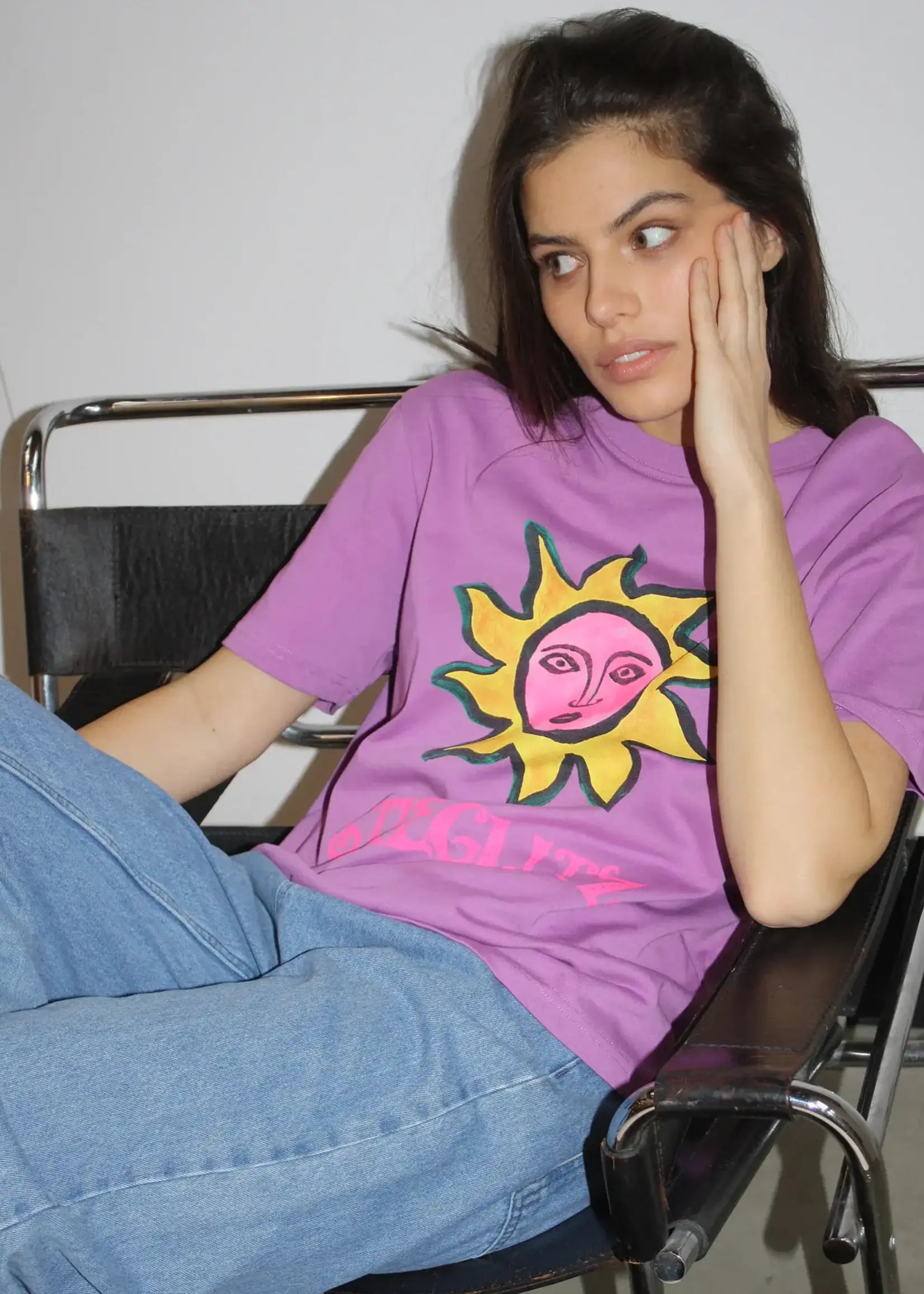 Stieglitz Sol T-shirt - Purple