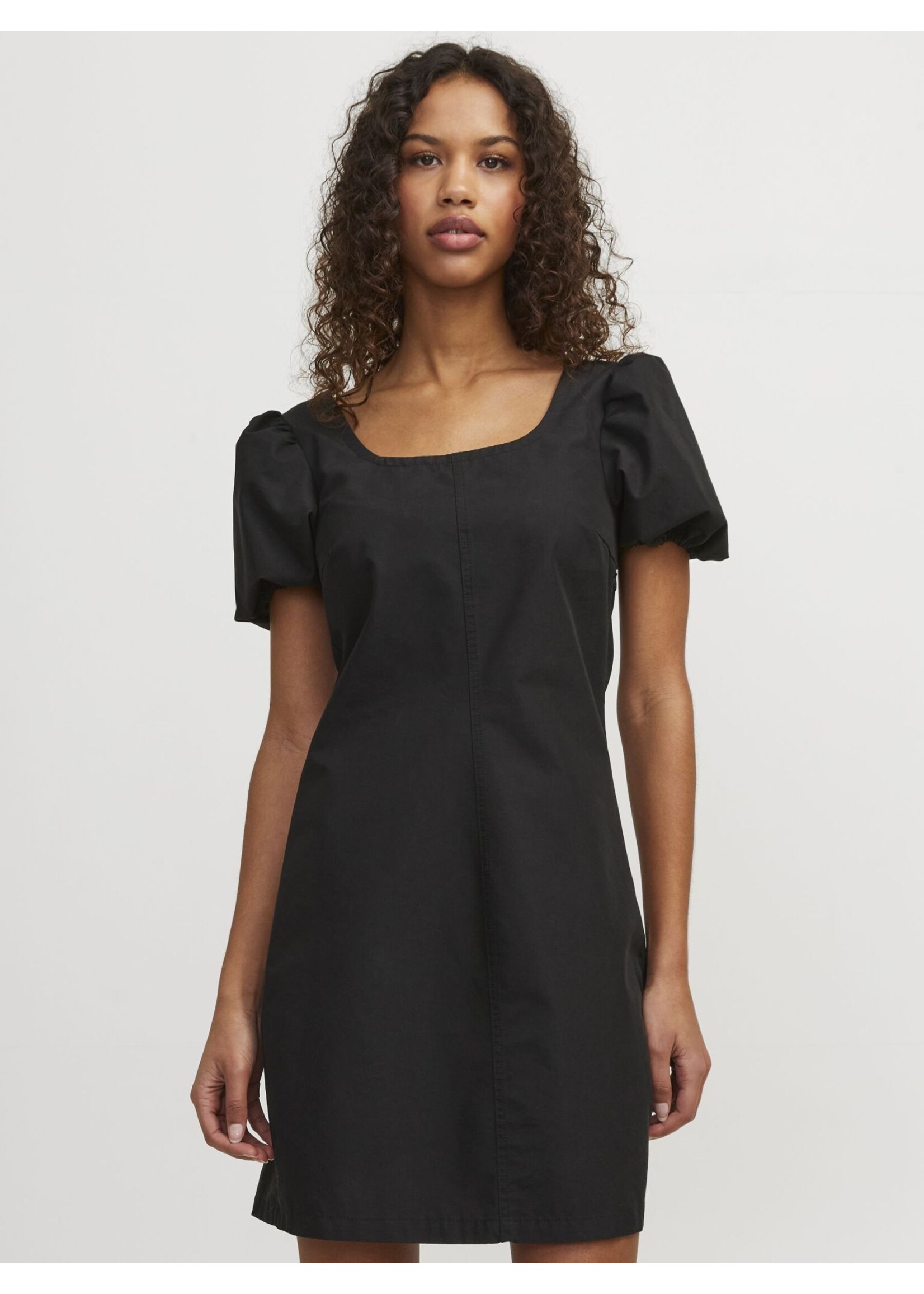 JJXX JXSTELLA SS SHORT DRESS - BLACK