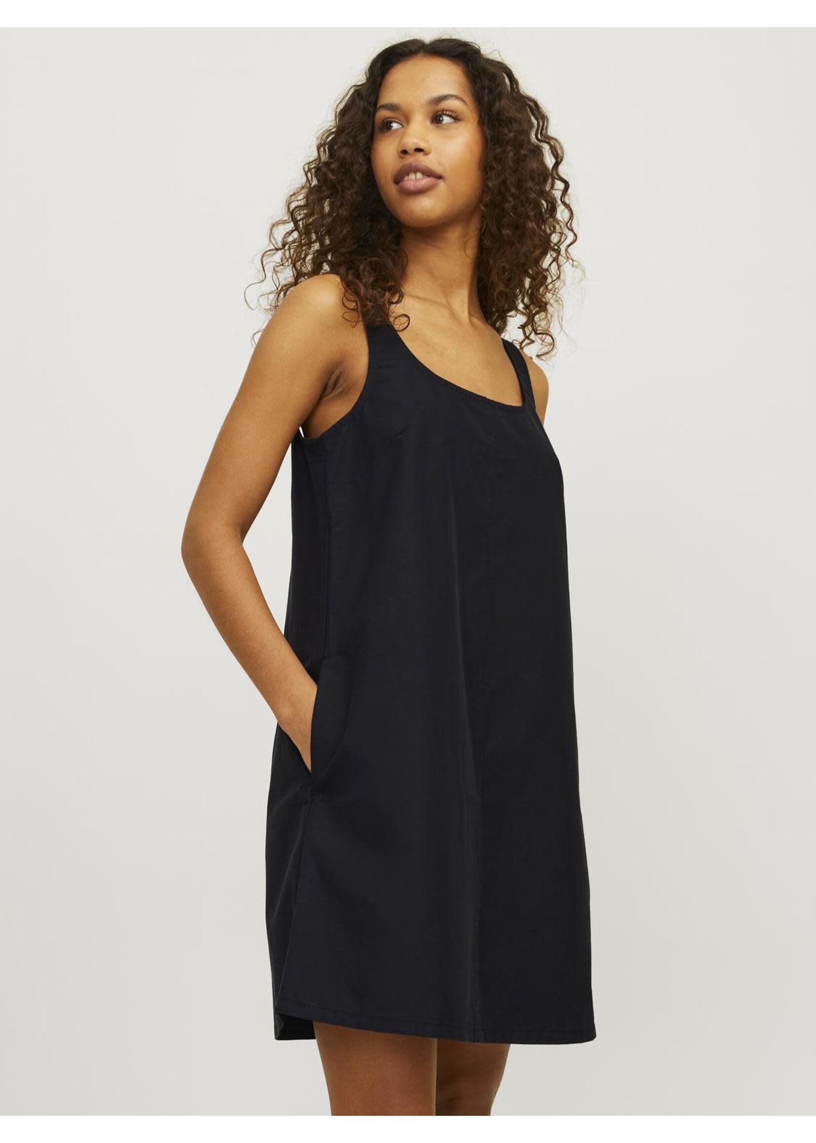 JJXX JXSTELLA SHORT DRESS - BLACK