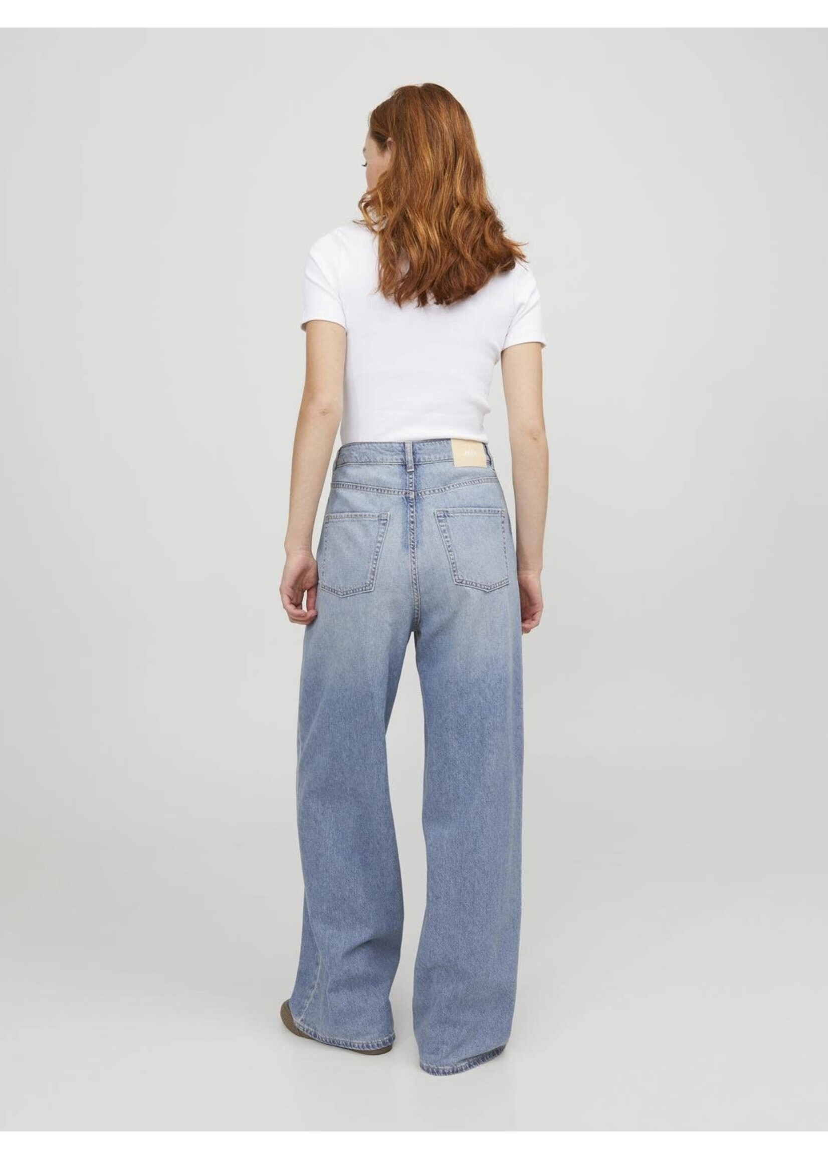 JXTOKYO WIDE HW JEANS R6078 - LIGHT BLUE DENIM