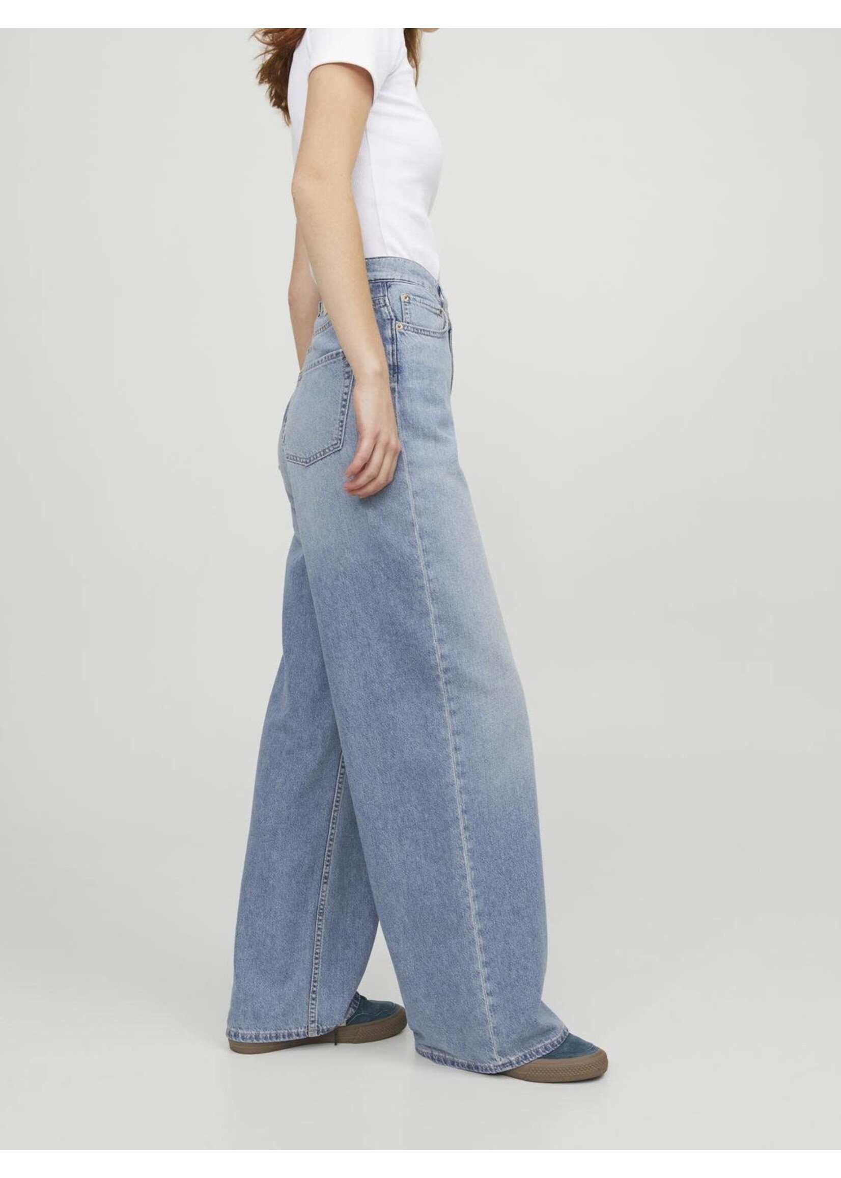 JXTOKYO WIDE HW JEANS R6078 - LIGHT BLUE DENIM