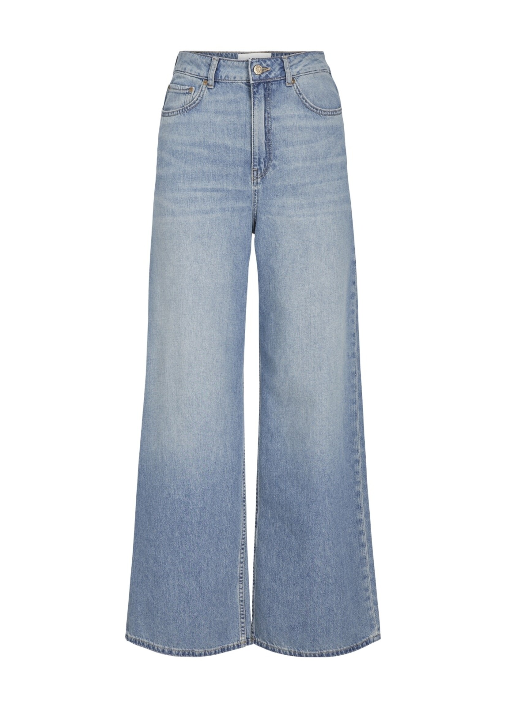 JXTOKYO WIDE HW JEANS R6078 - LIGHT BLUE DENIM