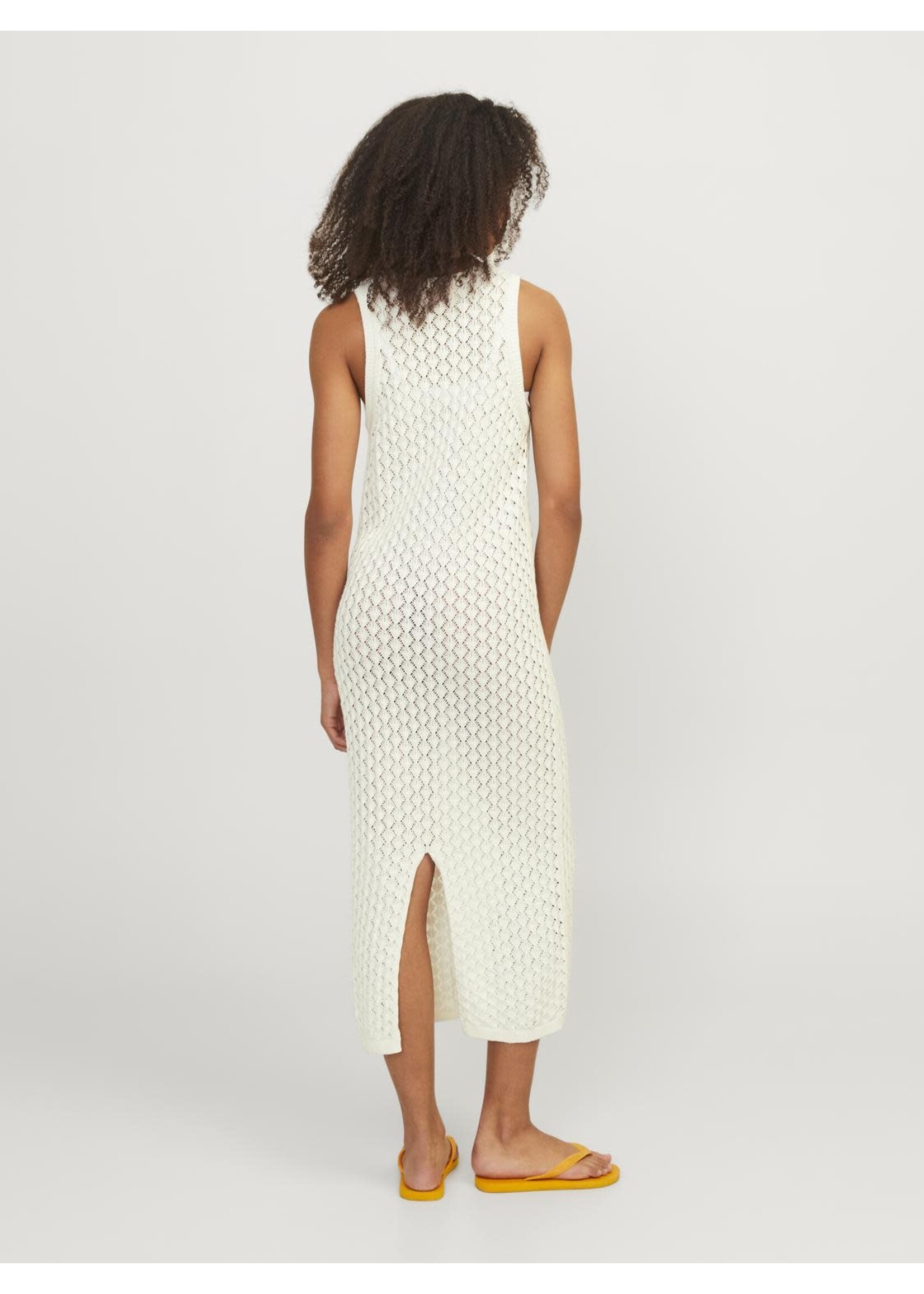 JJXX JXZURI LONG DRESS KNIT - VANILLA ICE