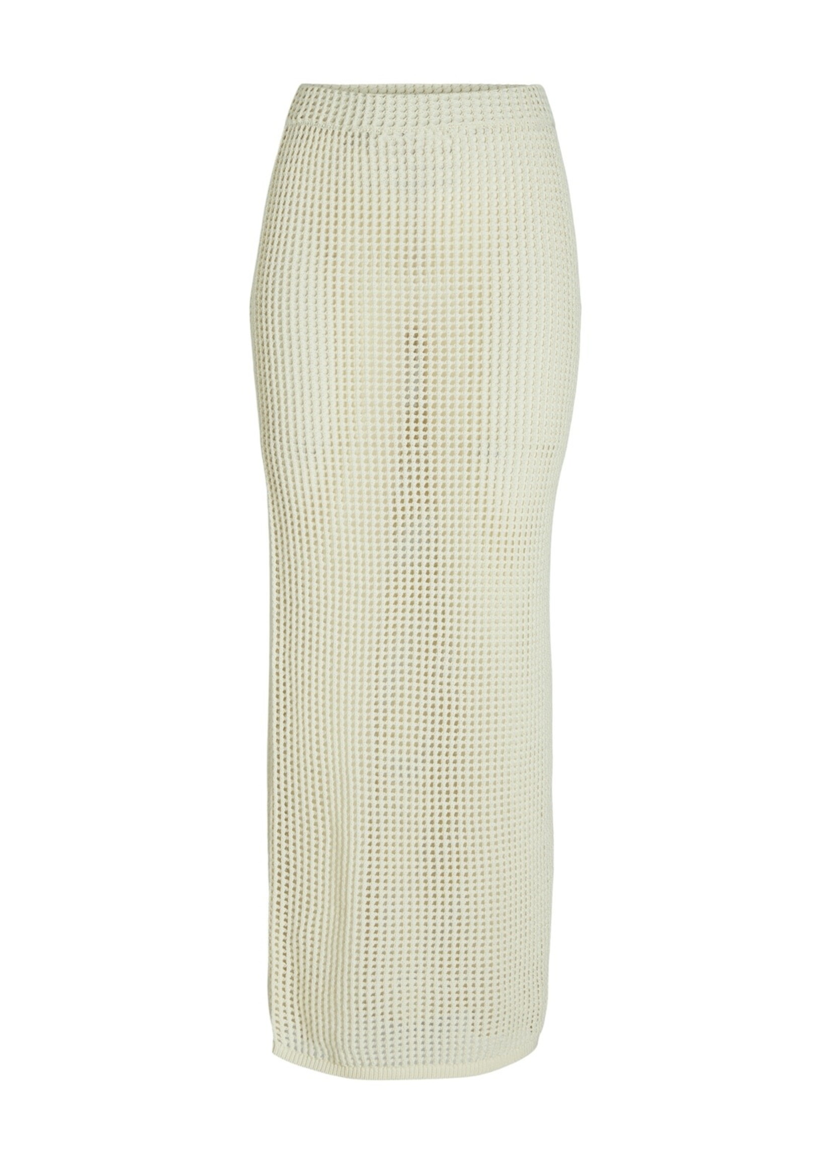 JXPRESLEY SKIRT KNIT - VANILLA ICE