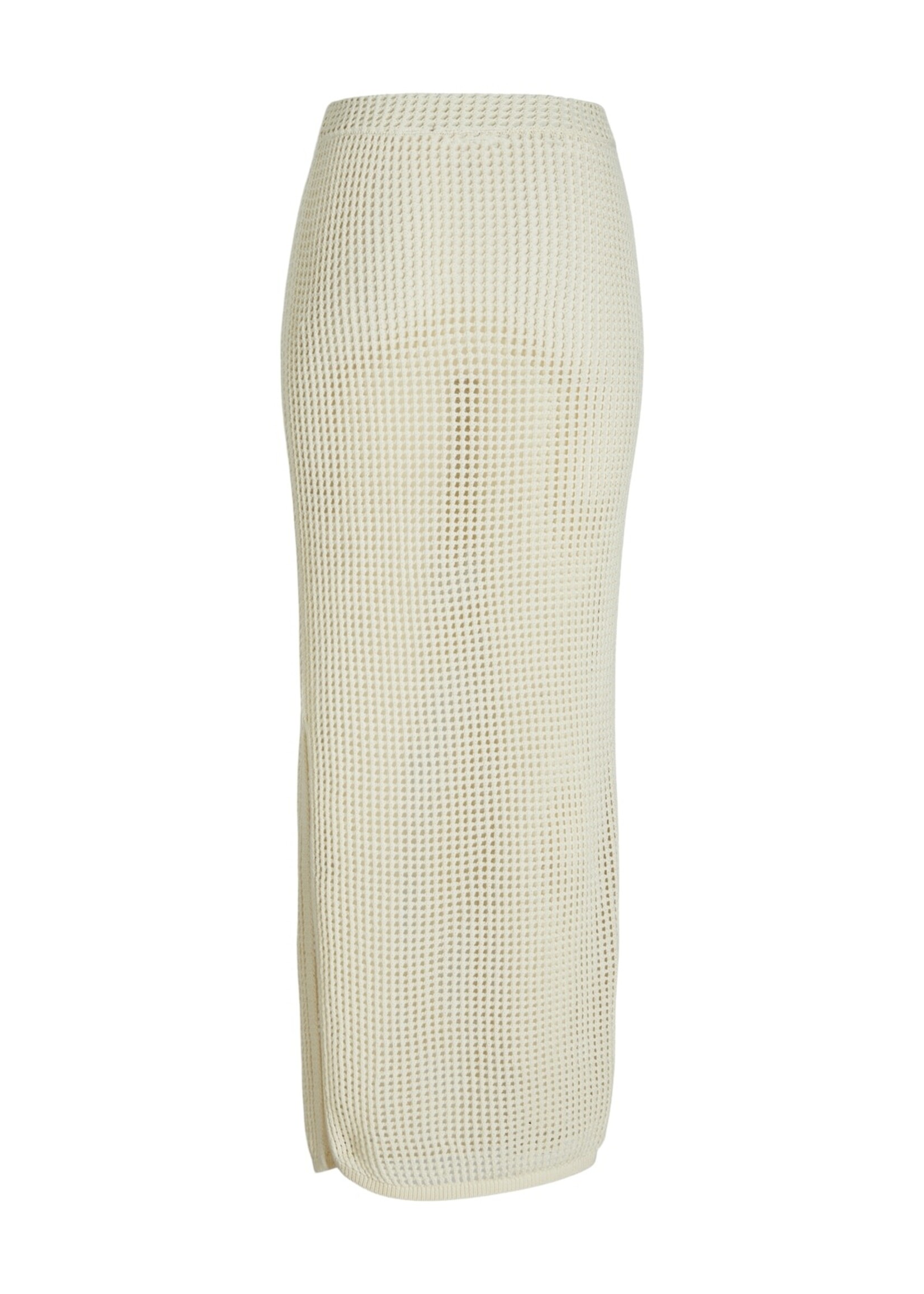 JXPRESLEY SKIRT KNIT - VANILLA ICE