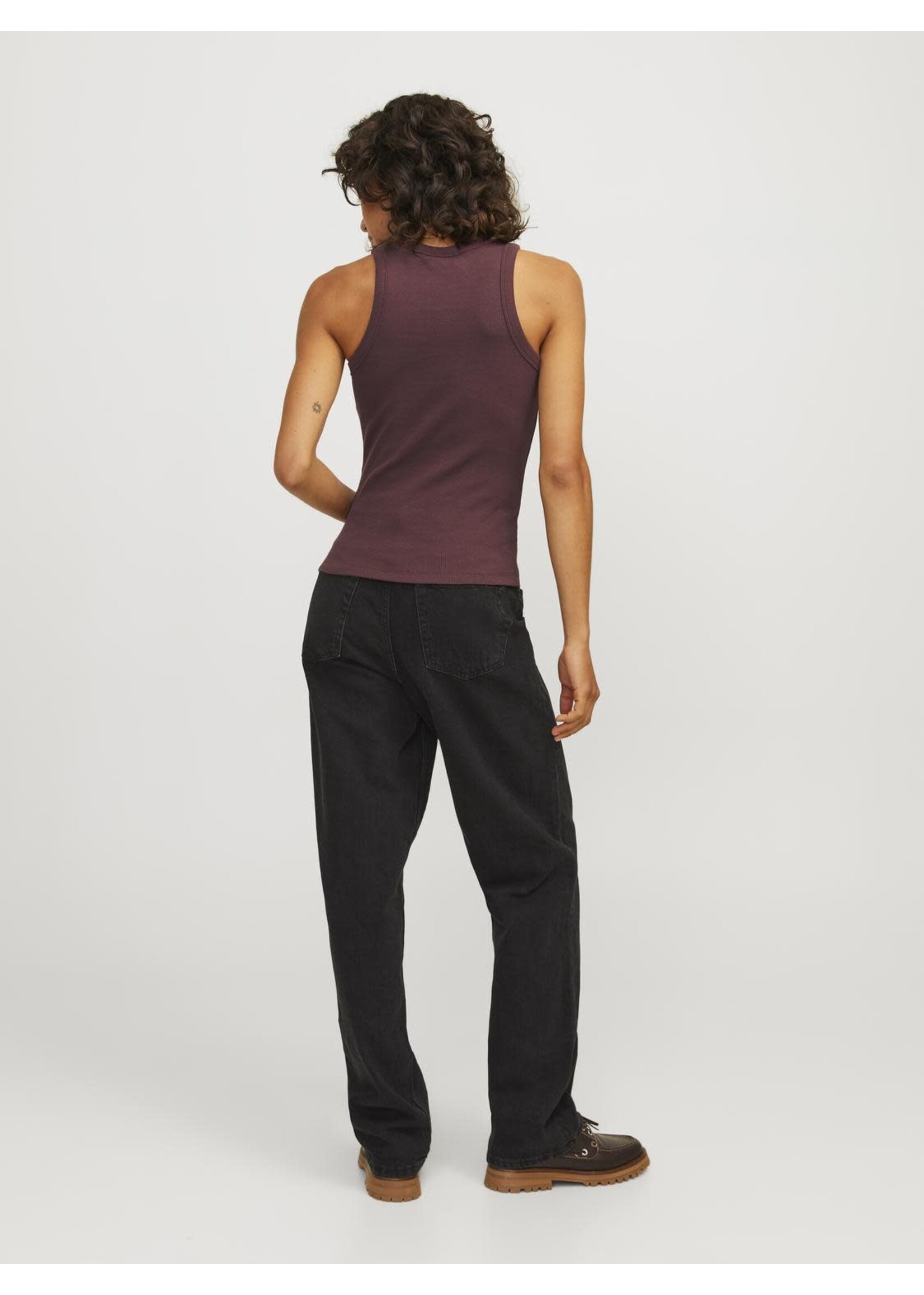 JJXX JXFOREST RIB TOP - SASSAFRAS