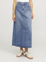 JXRIDA MW ANKLE SKIRT - MED BLUE DENIM