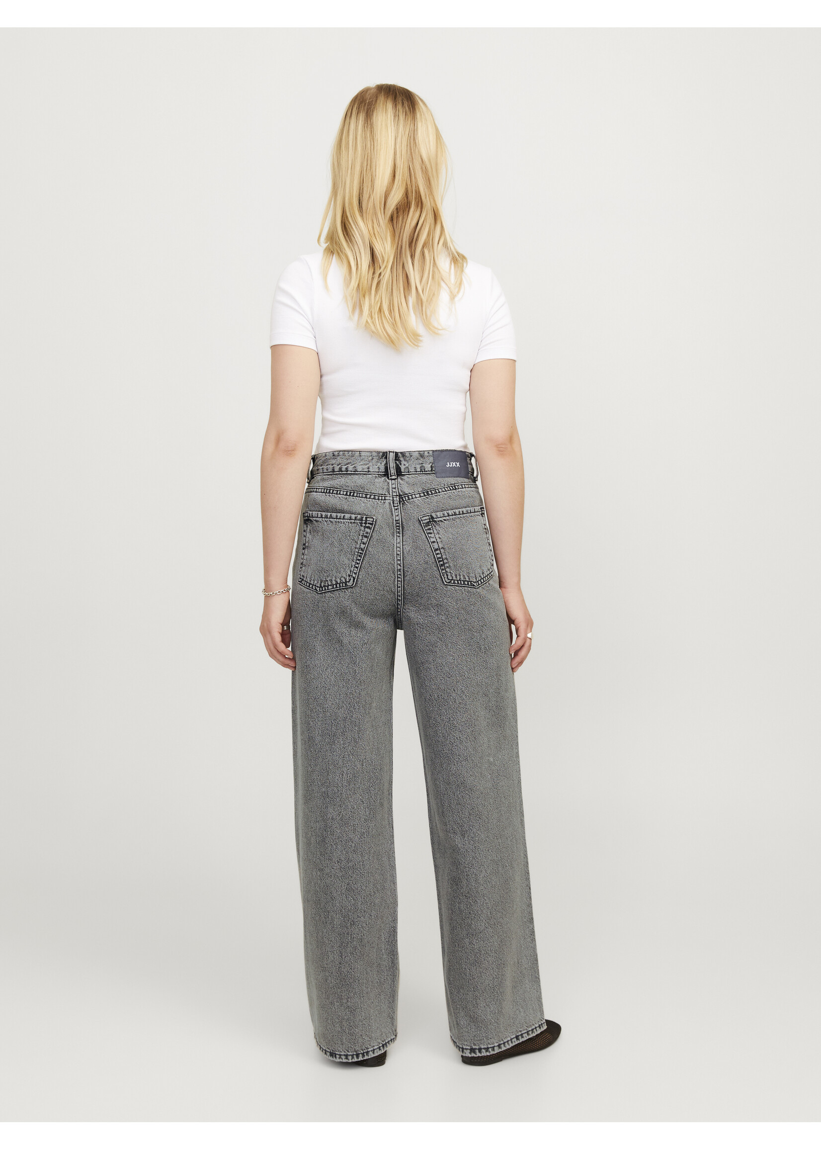 JXTOKYO WIDE HW JEANS R6119 - GREY DENIM