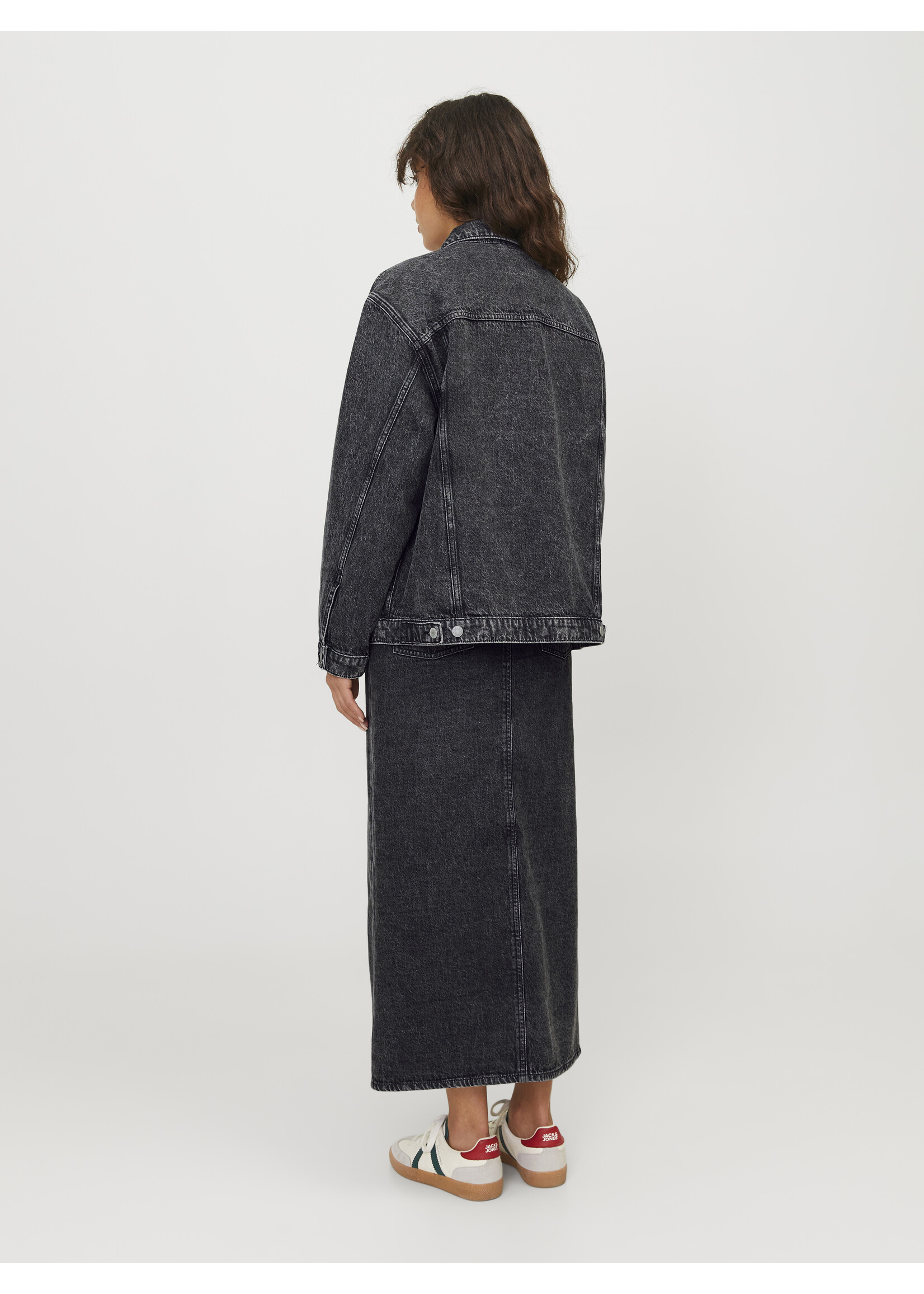 JXORLY RLX LONG JACKET - GREY DENIM