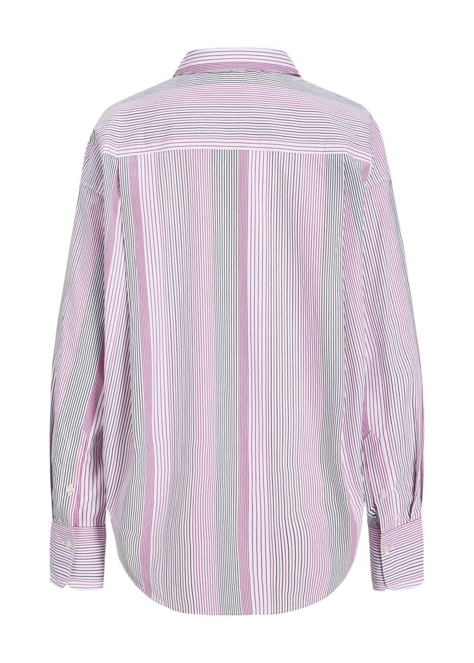 JJXX JXJAMIE RELAXED POPLIN SHIRT - FUCHSIA RED