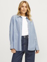 JXTESSA LS POPLIN SHIRT - BLUE
