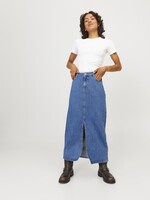 JJXX JXAURA LONG DENIM SKIRT - MED BLUE DENIM