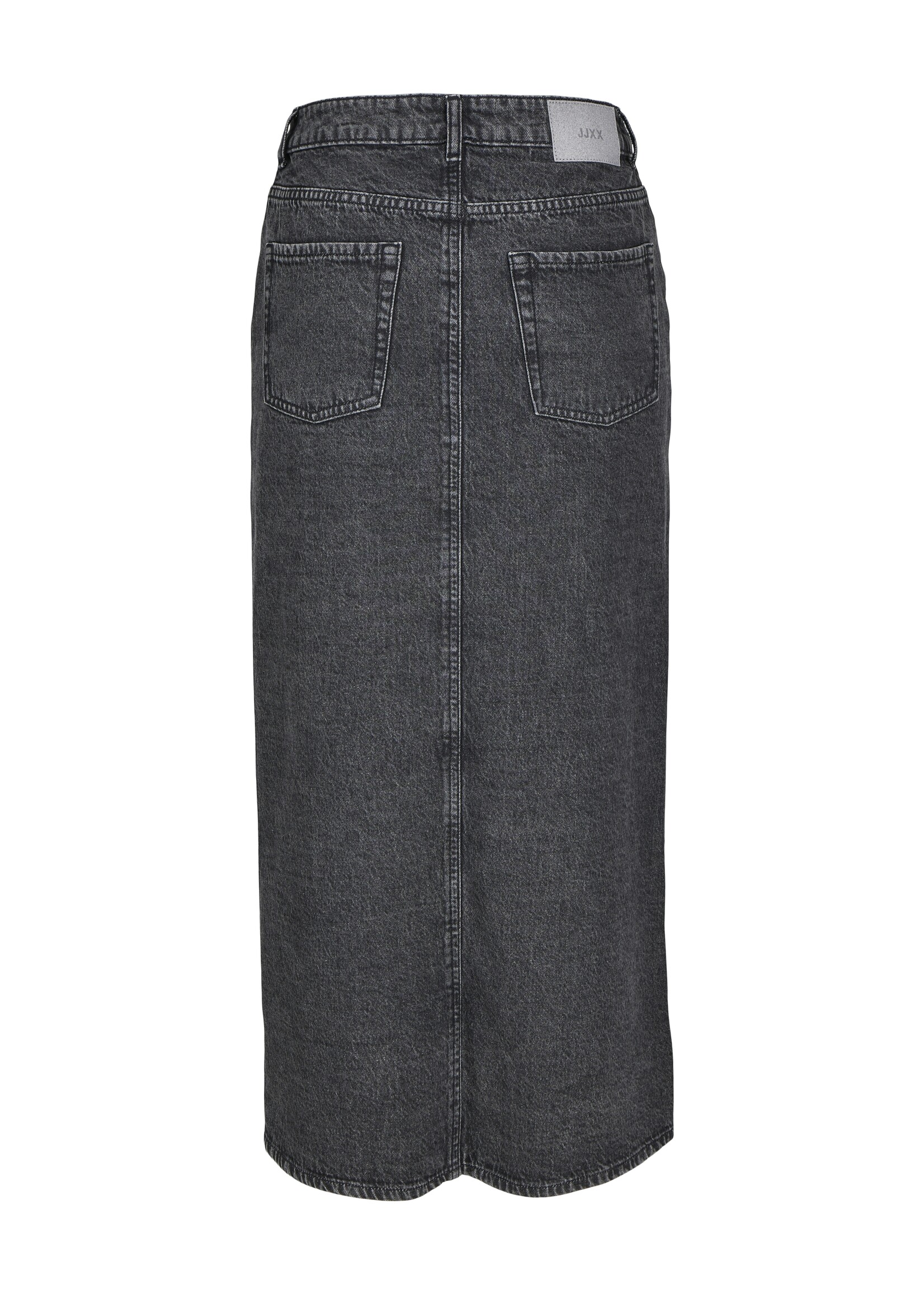 JJXX JXAURA LONG DENIM SKIRT - GREY DENIM